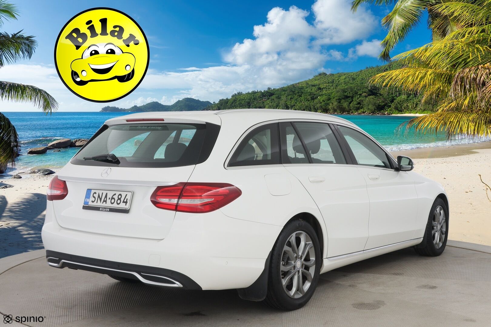 Mercedes-Benz C 2016 180 T A Premium Business - Juuri huollettu! | Suomi-auto | Vakkari | Lohko | ILS-LED | 2x Renkaat