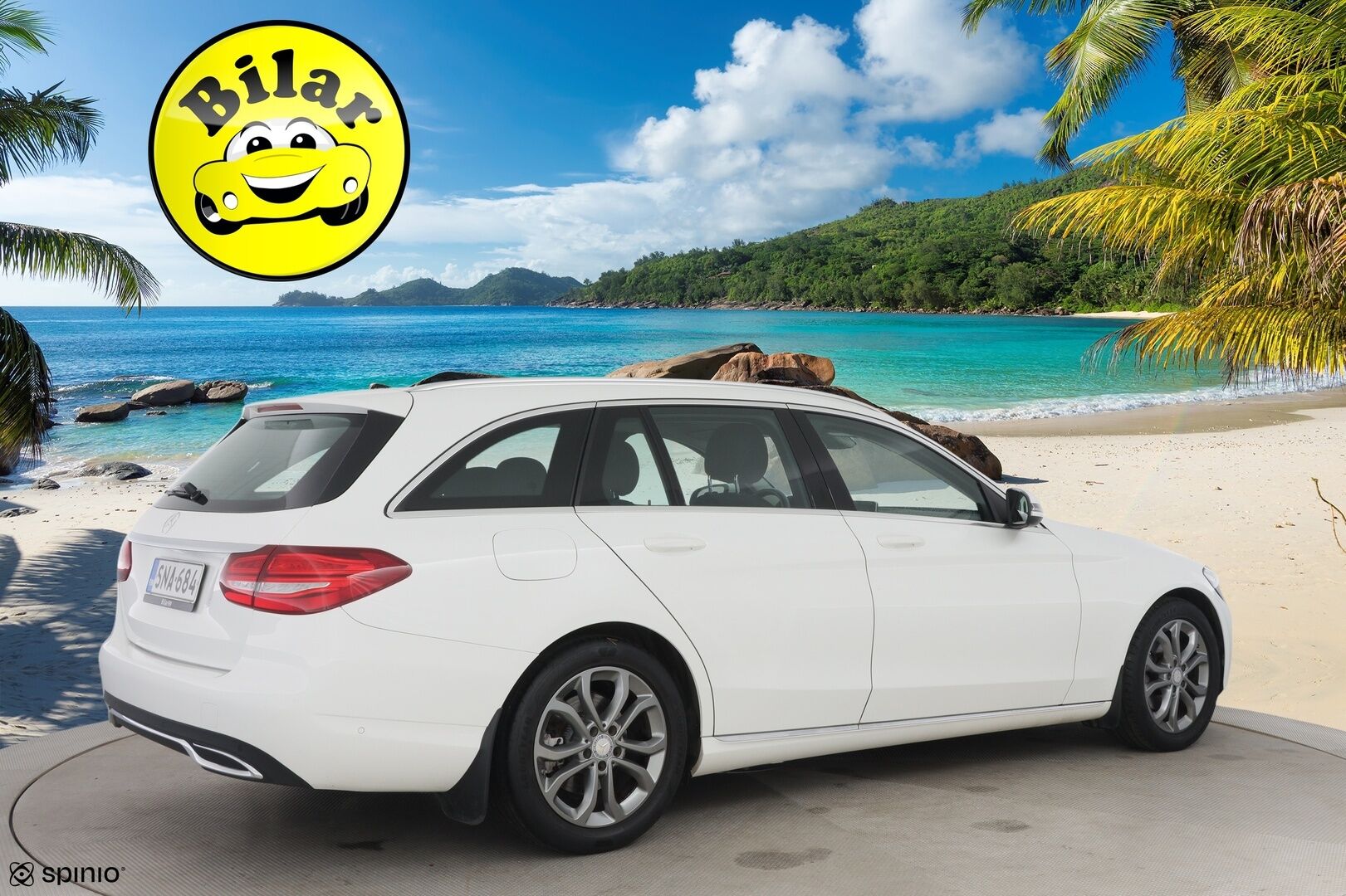 Mercedes-Benz C 2016 180 T A Premium Business - Juuri huollettu! | Suomi-auto | Vakkari | Lohko | ILS-LED | 2x Renkaat