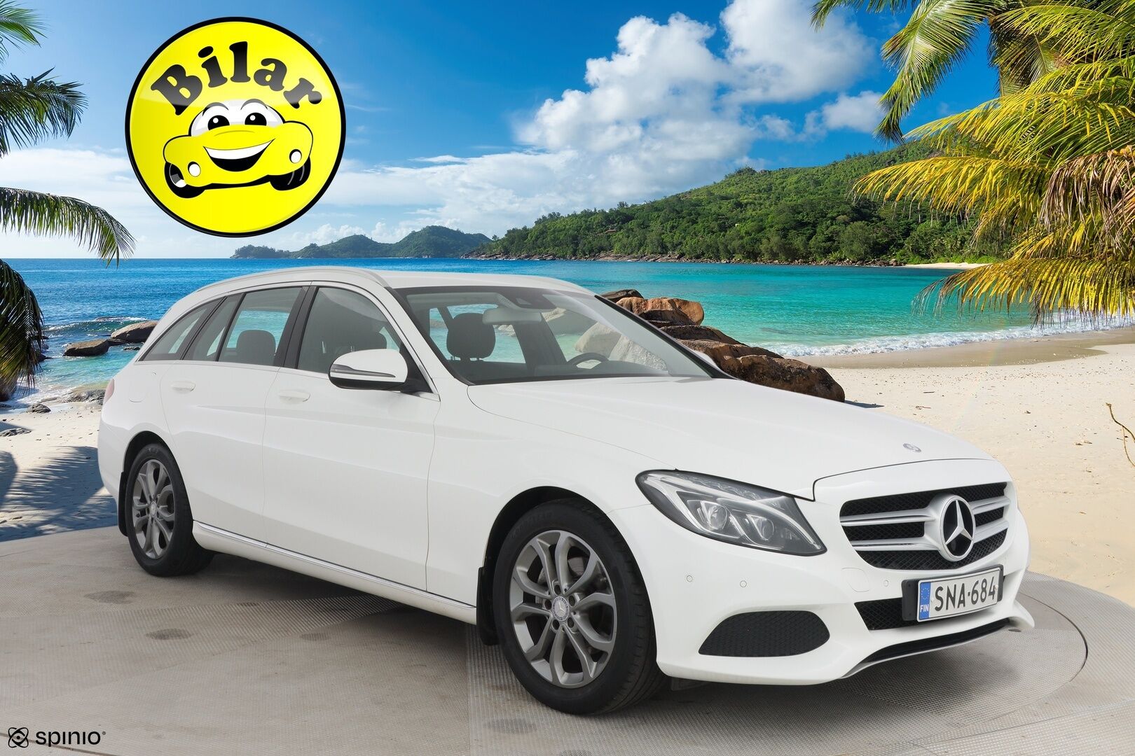 Mercedes-Benz C 2016 180 T A Premium Business - Juuri huollettu! | Suomi-auto | Vakkari | Lohko | ILS-LED | 2x Renkaat