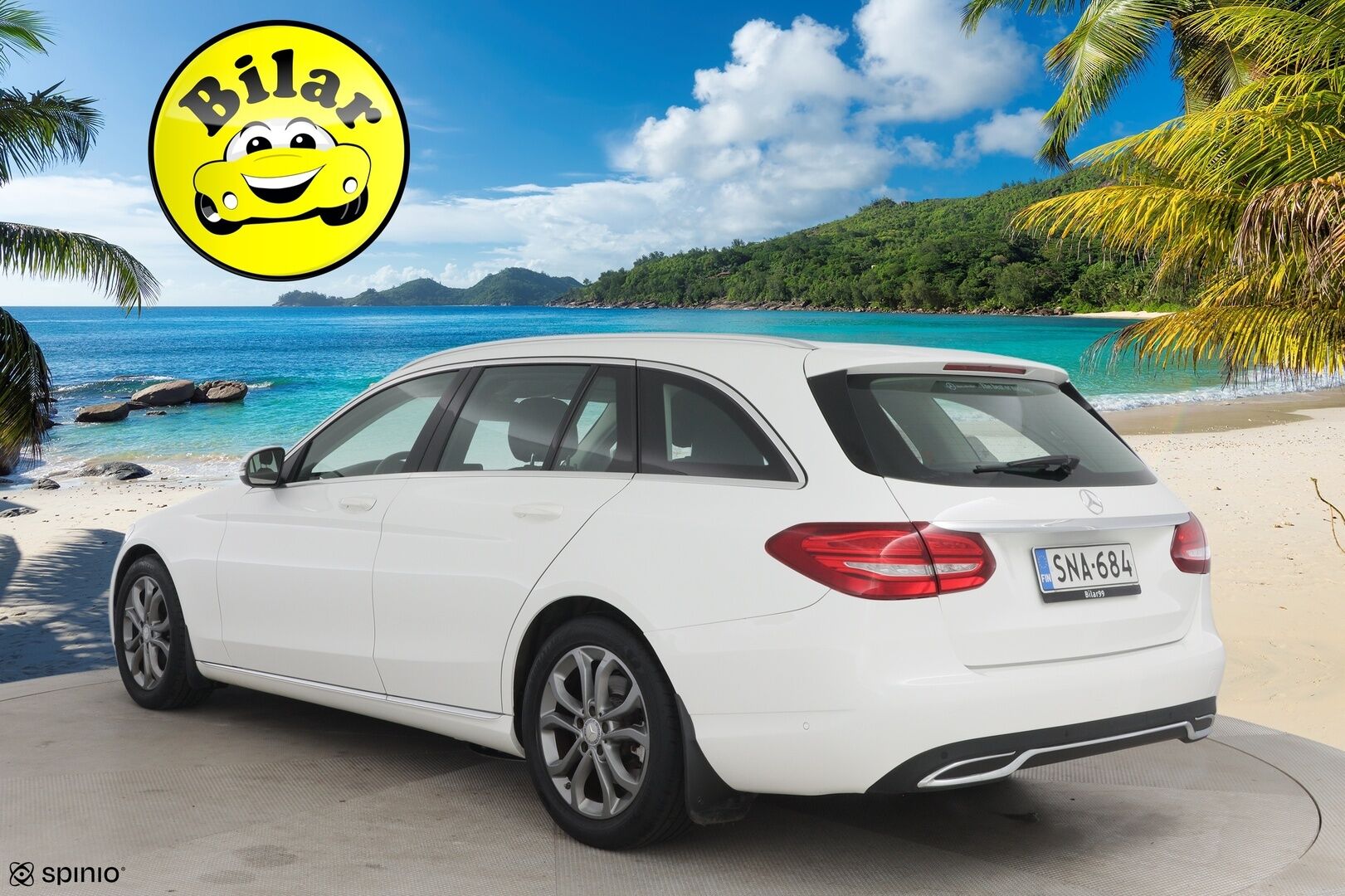 Mercedes-Benz C 2016 180 T A Premium Business - Juuri huollettu! | Suomi-auto | Vakkari | Lohko | ILS-LED | 2x Renkaat