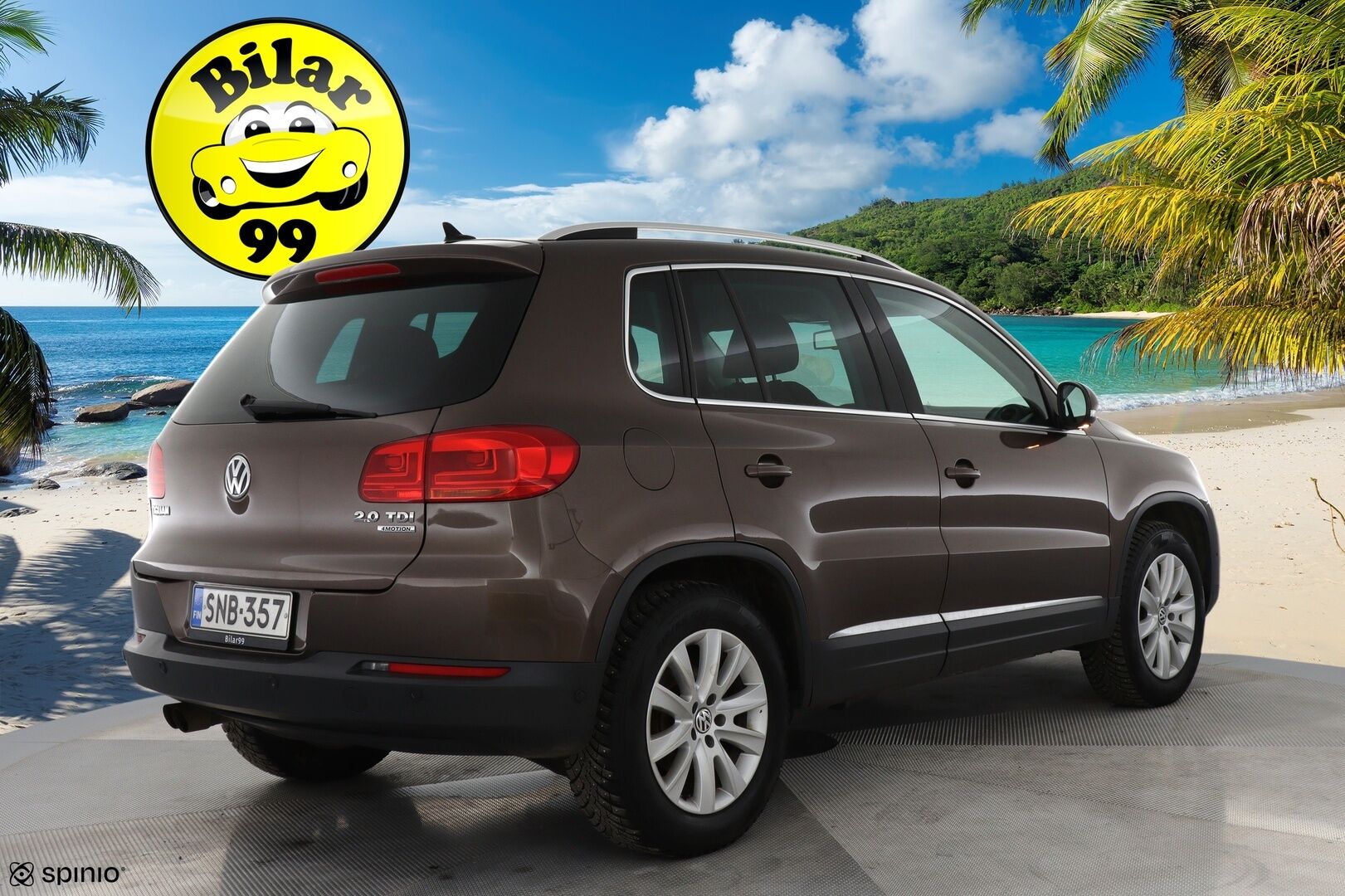 Volkswagen Tiguan 2011 Sport & Style 2,0 TDI 103 kW (140 hv) BlueMotion Technology 4MOTION DSG-aut ** Webasto / Vakkari / Koukku / Bluetooth