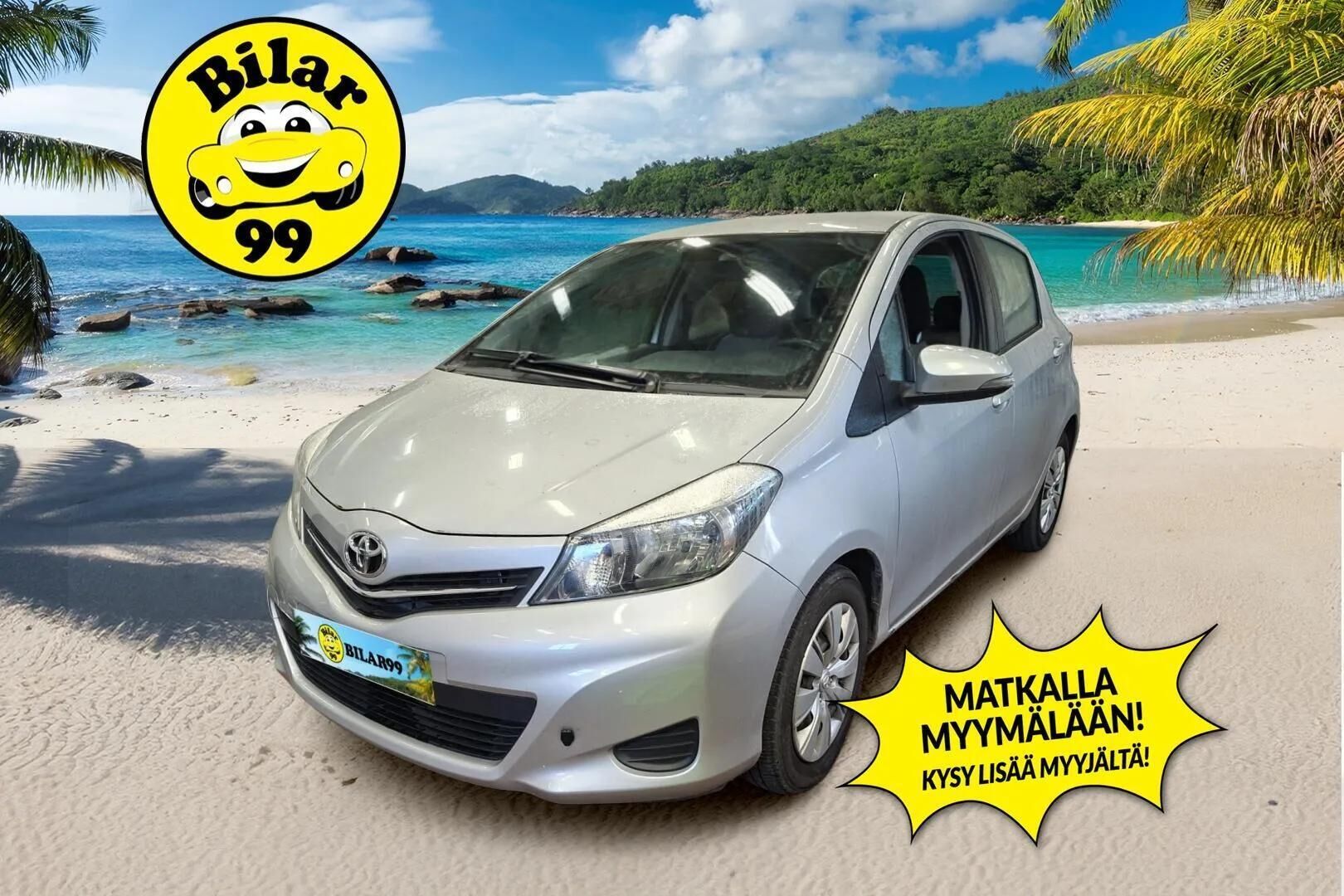 Toyota Yaris 2011 1,33 Dual VVT-i Comfort 5ov - | Suomi-auto | Navi | P.kamera | Vakkari | Lohkolämmitin | Bluetooth | Aut. ilmastointi | 2x renkaat vanteilla |