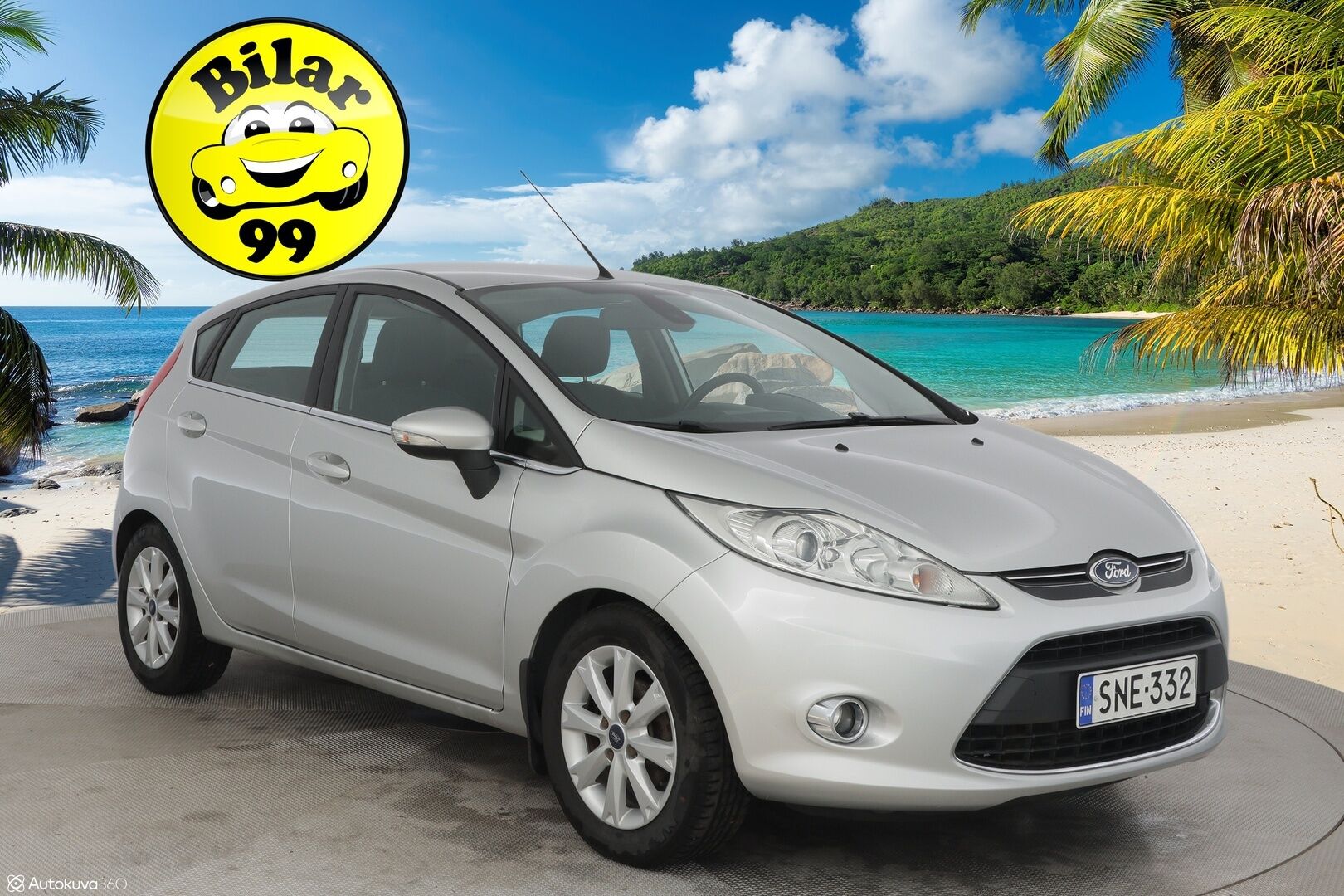 Ford Fiesta 2012 1,25 82 hv Titanium M5 5-ovinen *MYYDÄÄN HUUTOKAUPAT.COM*