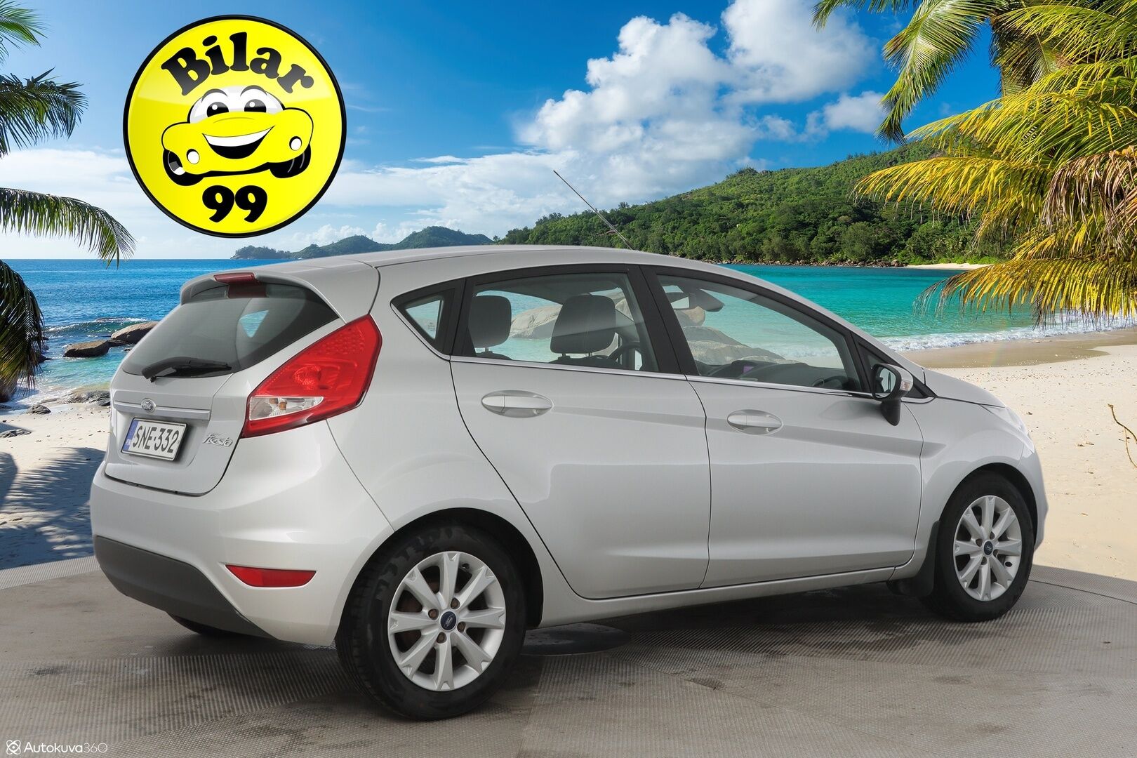 Ford Fiesta 2012 1,25 82 hv Titanium M5 5-ovinen *MYYDÄÄN HUUTOKAUPAT.COM*