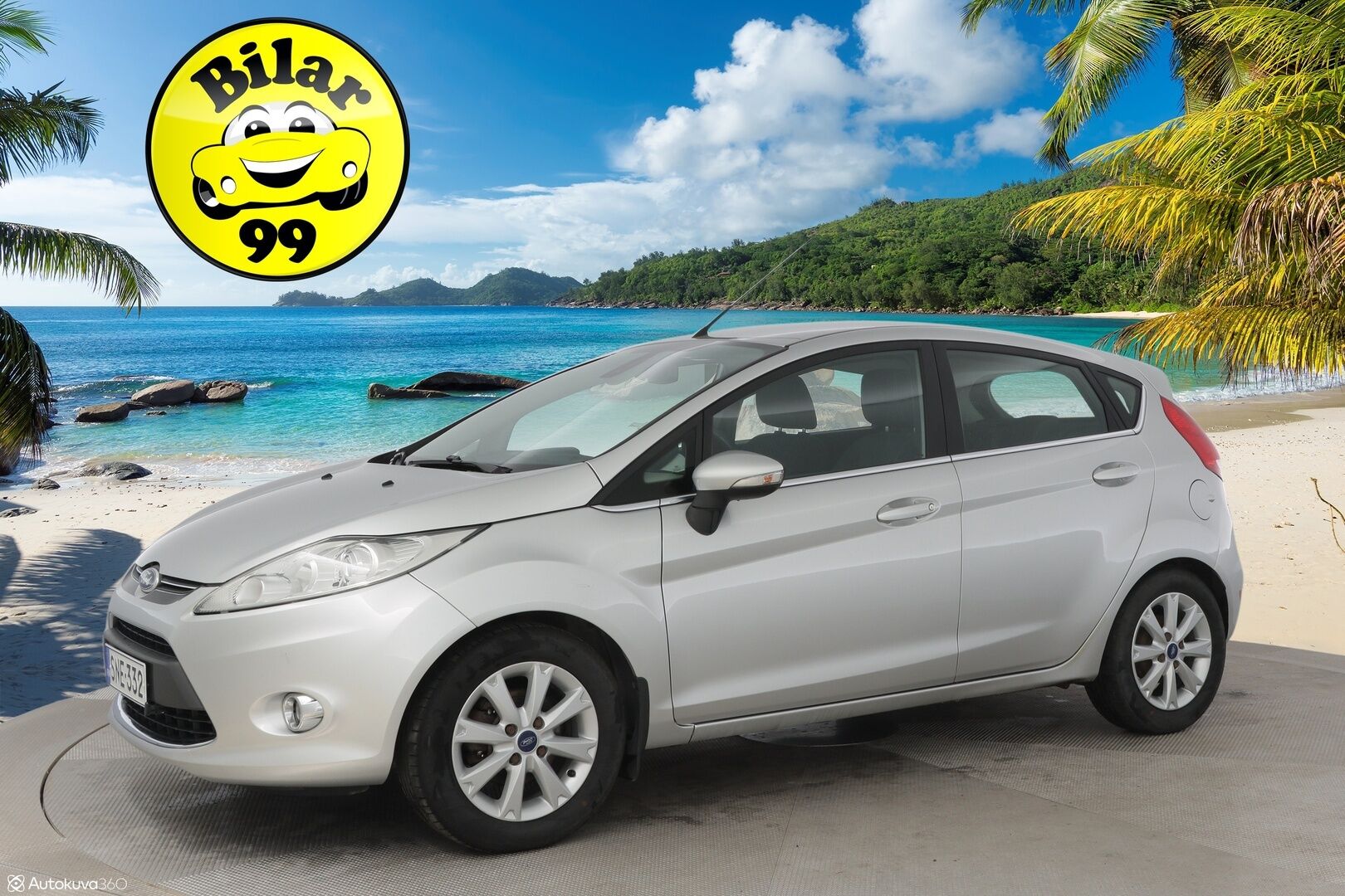 Ford Fiesta 2012 1,25 82 hv Titanium M5 5-ovinen *MYYDÄÄN HUUTOKAUPAT.COM*