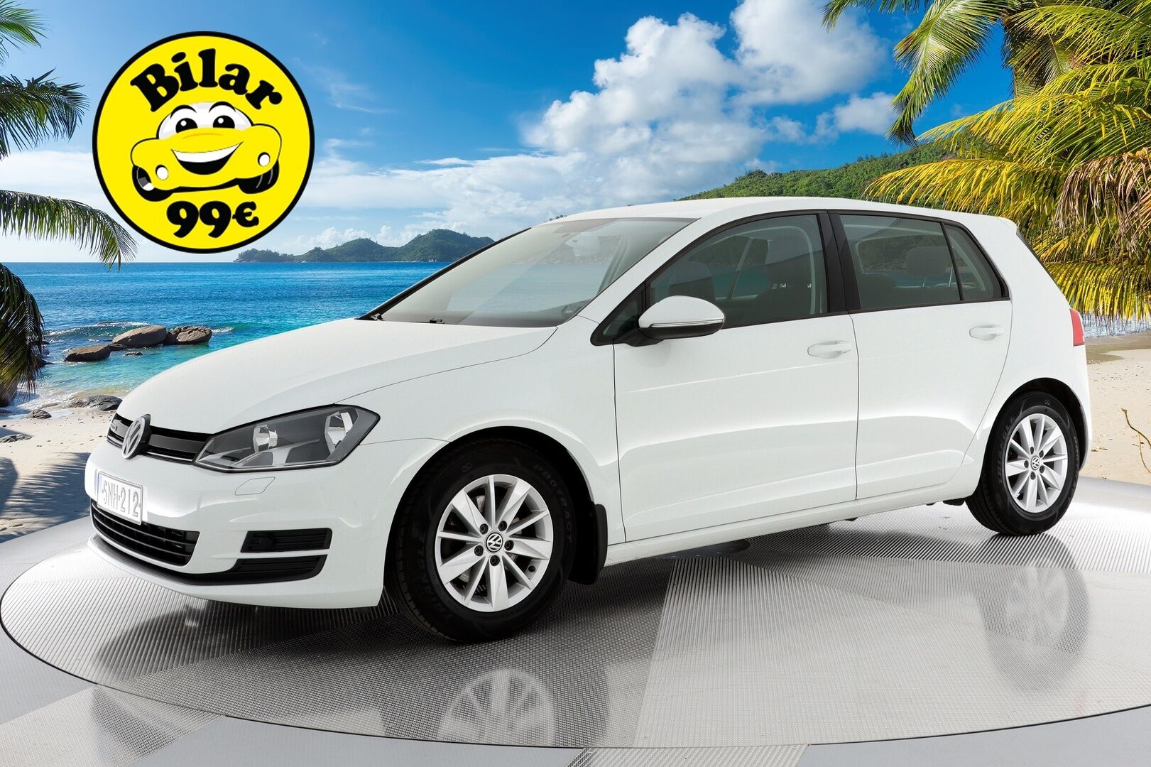 Volkswagen Golf 2015 Comfortline 1,0 TSI 85 kW (115 hv) BLUEMOTION DSG-automaatti - | Vakkari! | Bluetooth! | 2x Renkaat! | Suomi-Auto! | Koukku! | Jakopää tehty! | 