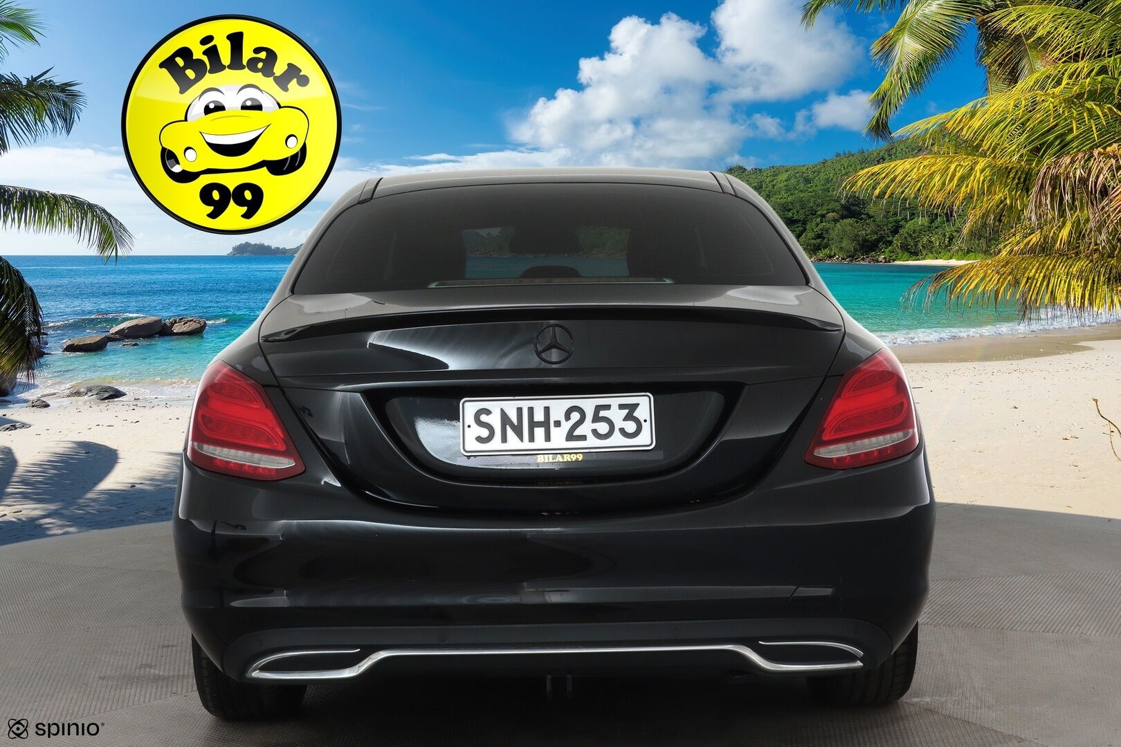 Mercedes-Benz C 2015 200 BlueTec A Premium Business * Vetokoukku / Lohkolämmitin / LED / Sporttipenkit / Vakkari - Suomi-auto / Kahdet Renkaat / 2x Renkaat alkuperäisvantein!