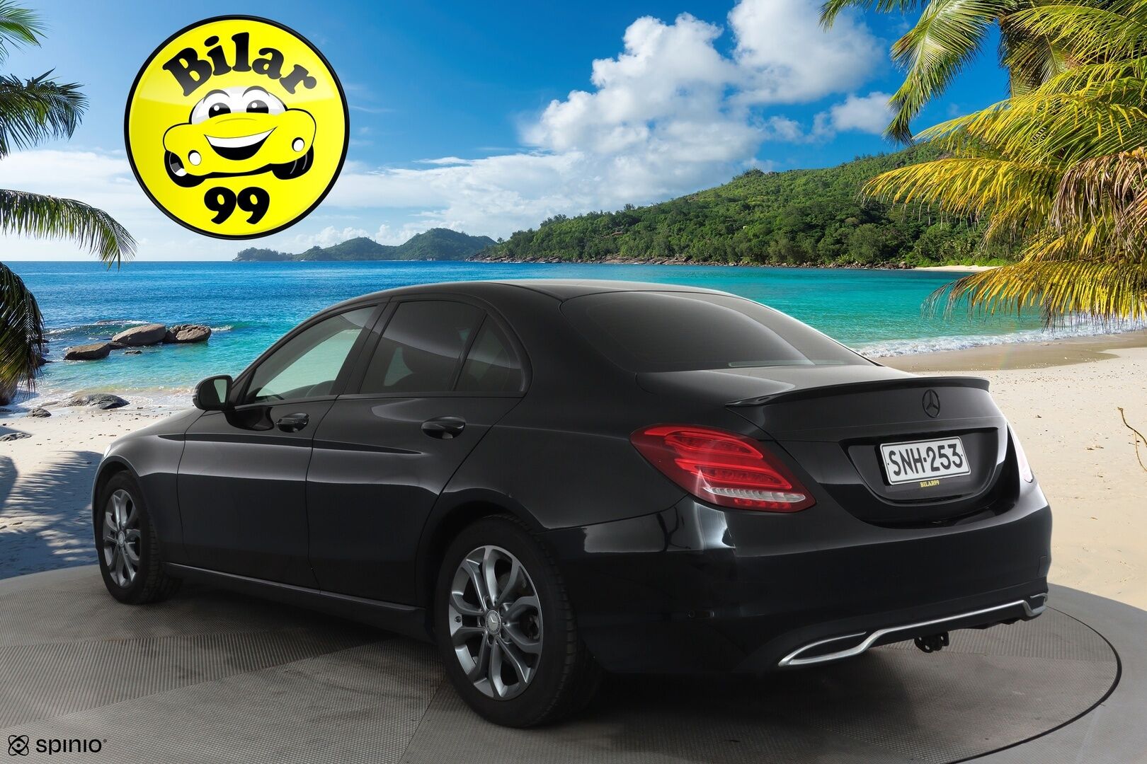 Mercedes-Benz C 2015 200 BlueTec A Premium Business * Vetokoukku / Lohkolämmitin / LED / Sporttipenkit / Vakkari - Suomi-auto / Kahdet Renkaat / 2x Renkaat alkuperäisvantein!