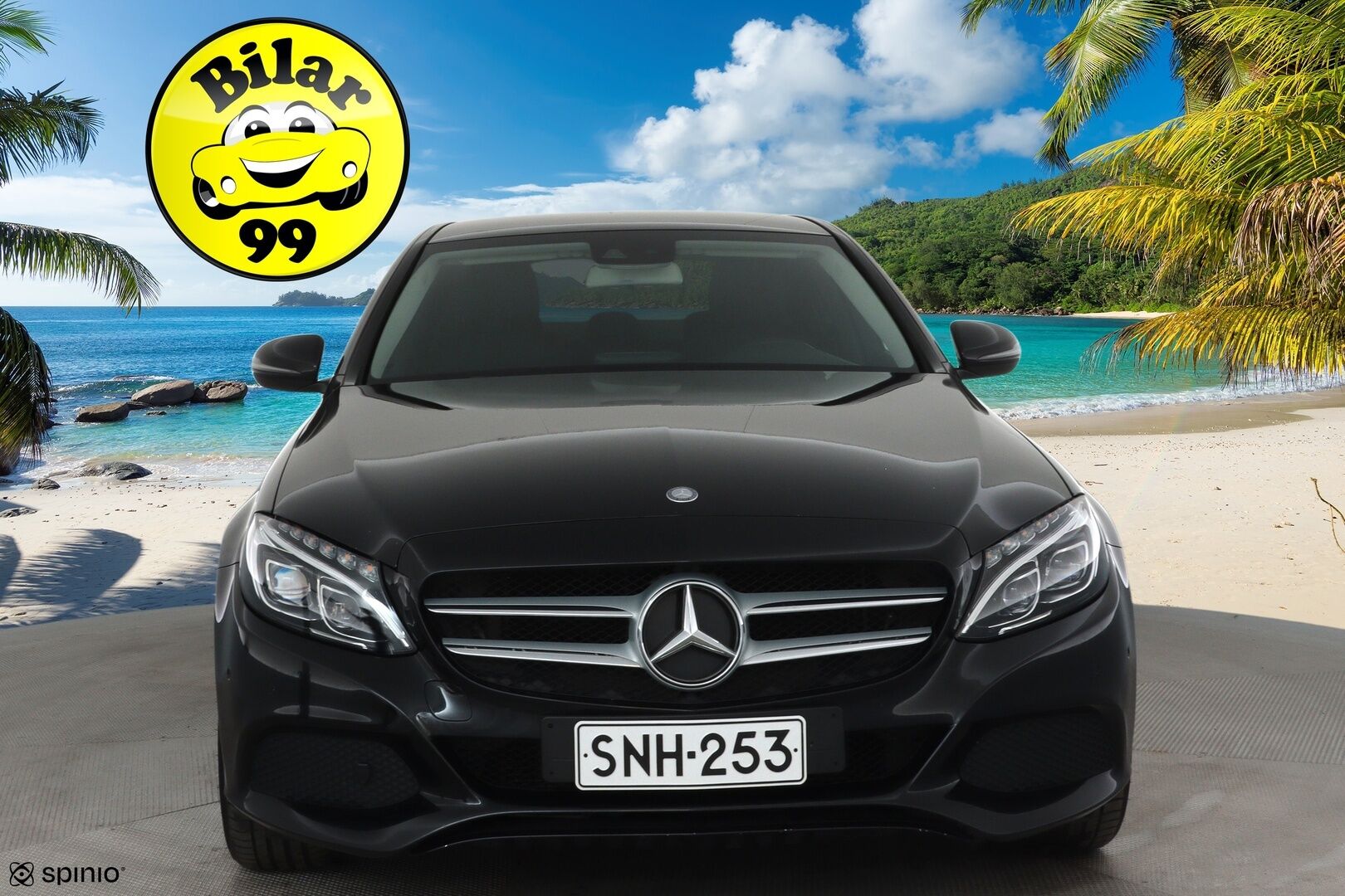 Mercedes-Benz C 2015 200 BlueTec A Premium Business * Vetokoukku / Lohkolämmitin / LED / Sporttipenkit / Vakkari - Suomi-auto / Kahdet Renkaat / 2x Renkaat alkuperäisvantein!