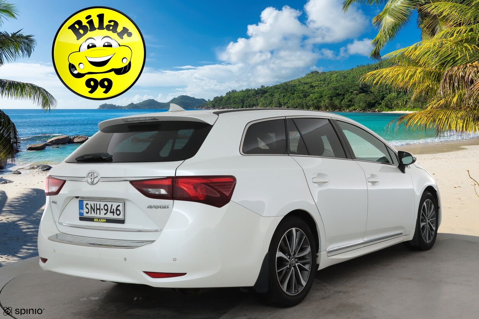 Toyota Avensis 2015 2,0 Valvematic Premium Touring Sports Multidrive S **Muistipenkki / Panorama / P.kamera / Mustat nahat / LED** - Merkkihuollettu / Kahdet renkaat aluvanteilla