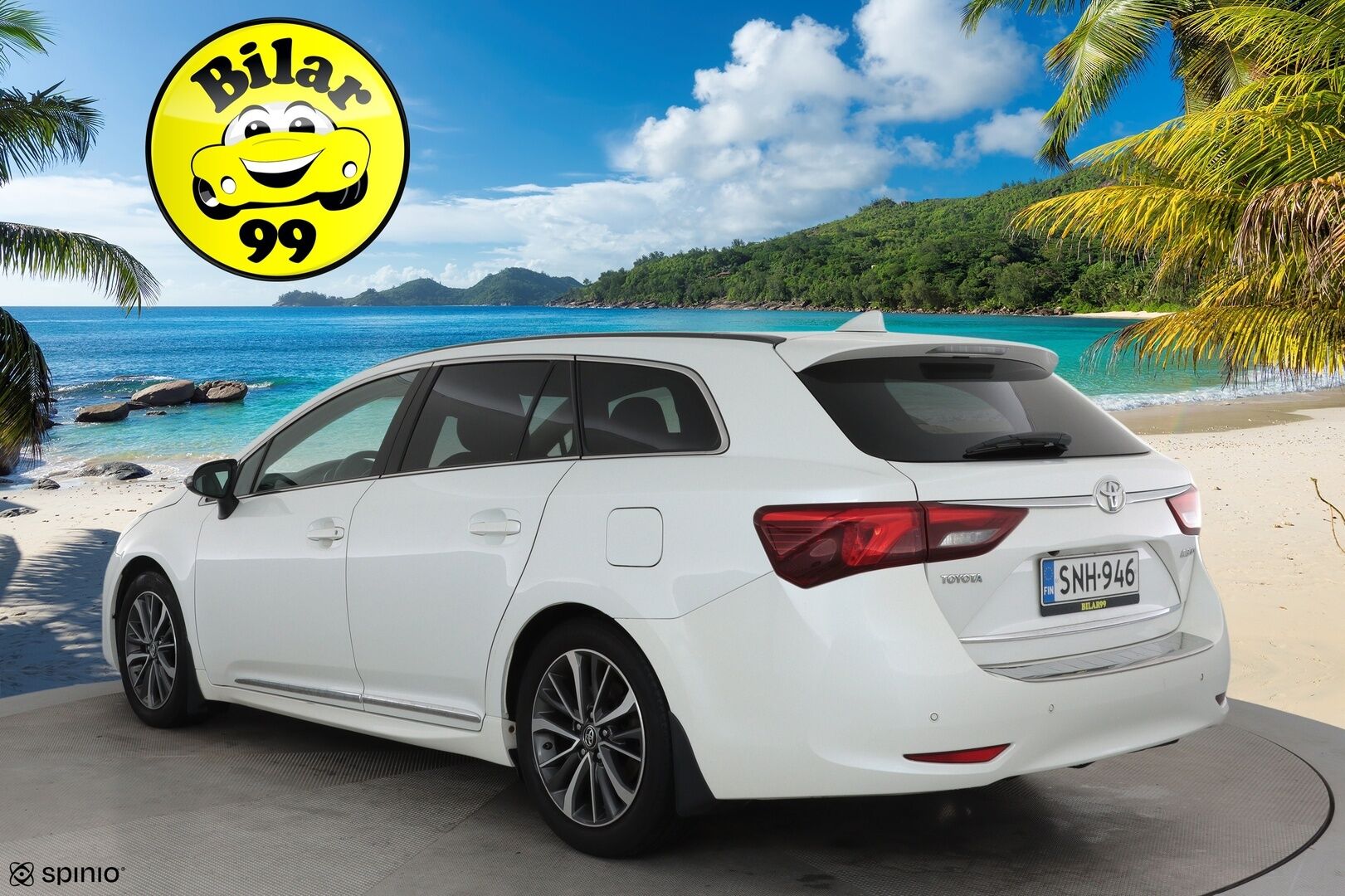Toyota Avensis 2015 2,0 Valvematic Premium Touring Sports Multidrive S **Muistipenkki / Panorama / P.kamera / Mustat nahat / LED** - Merkkihuollettu / Kahdet renkaat aluvanteilla
