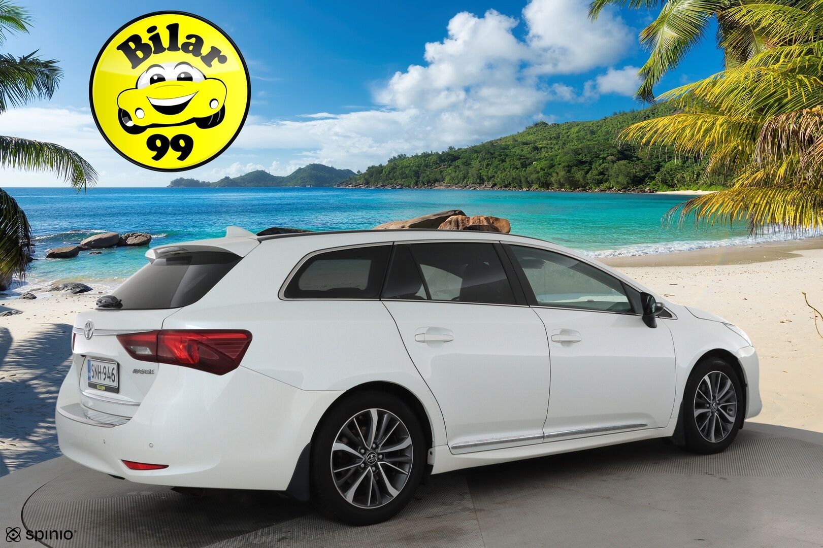 Toyota Avensis 2015 2,0 Valvematic Premium Touring Sports Multidrive S **Muistipenkki / Panorama / P.kamera / Mustat nahat / LED** - Merkkihuollettu / Kahdet renkaat aluvanteilla