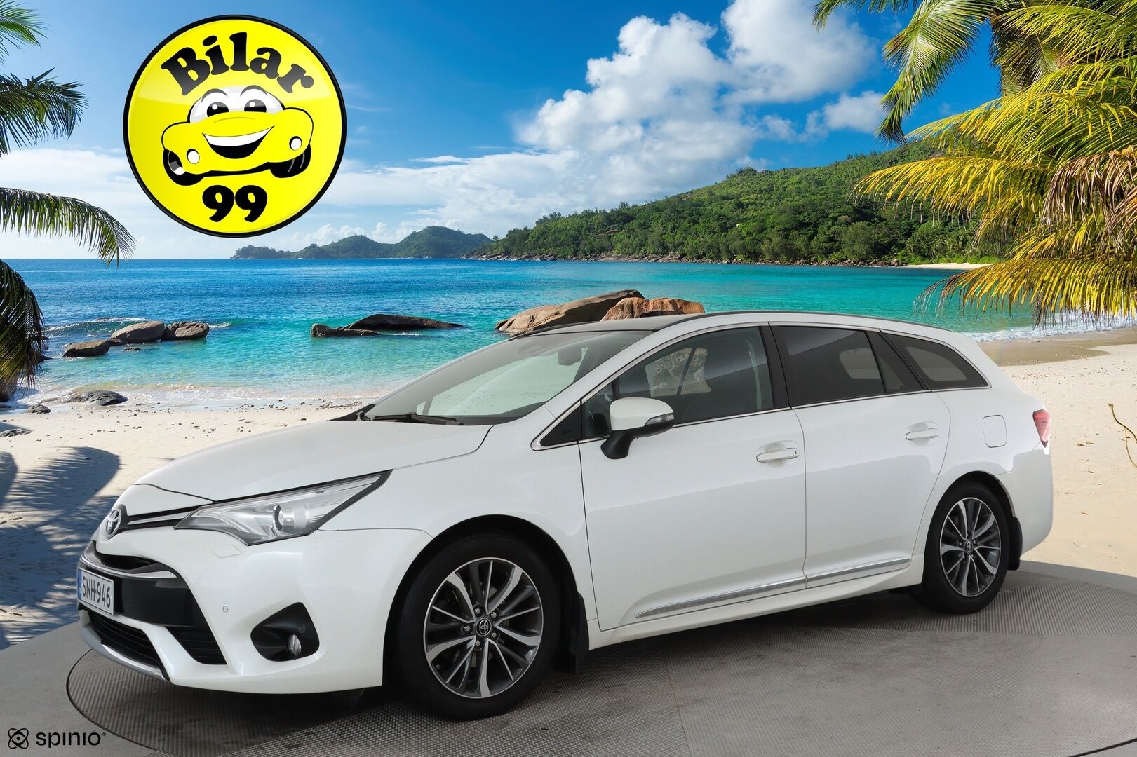 Toyota Avensis 2015 2,0 Valvematic Premium Touring Sports Multidrive S **Muistipenkki / Panorama / P.kamera / Mustat nahat / LED** - Merkkihuollettu / Kahdet renkaat aluvanteilla