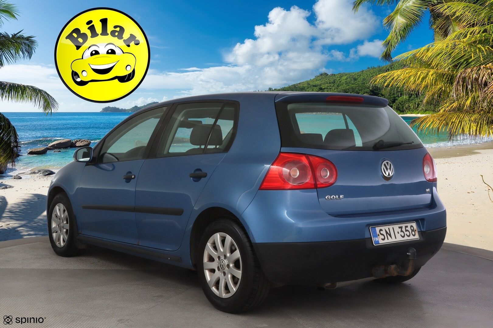 Volkswagen Golf 2005 4D GOLF HATCHBACK 1.6-1K/258 - | MYYDÄÄN HUUTOKAUPAT.COMISSA | Suomi-auto | Vakkari | 2x renkaat vanteilla |