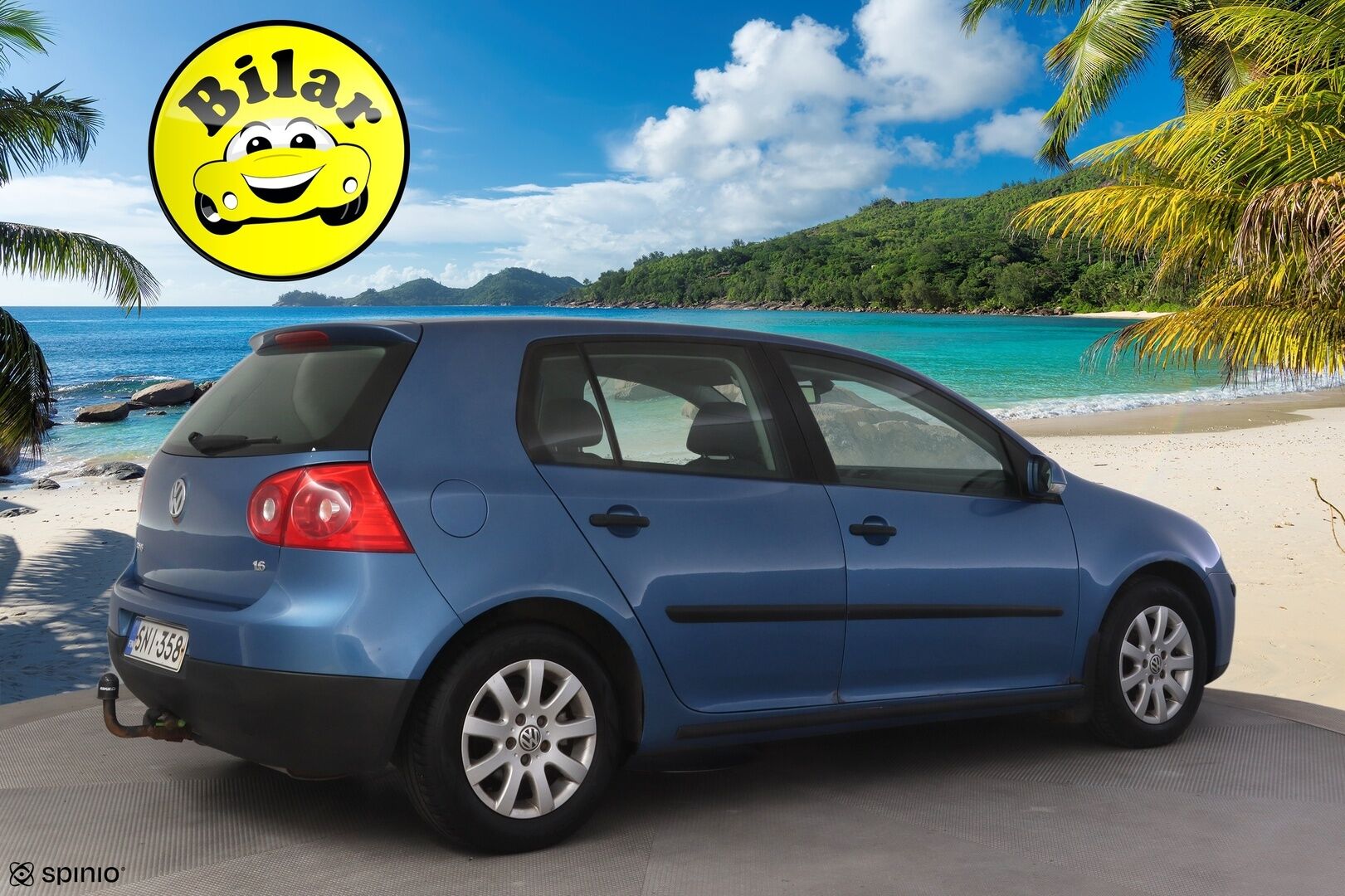 Volkswagen Golf 2005 4D GOLF HATCHBACK 1.6-1K/258 - | MYYDÄÄN HUUTOKAUPAT.COMISSA | Suomi-auto | Vakkari | 2x renkaat vanteilla |