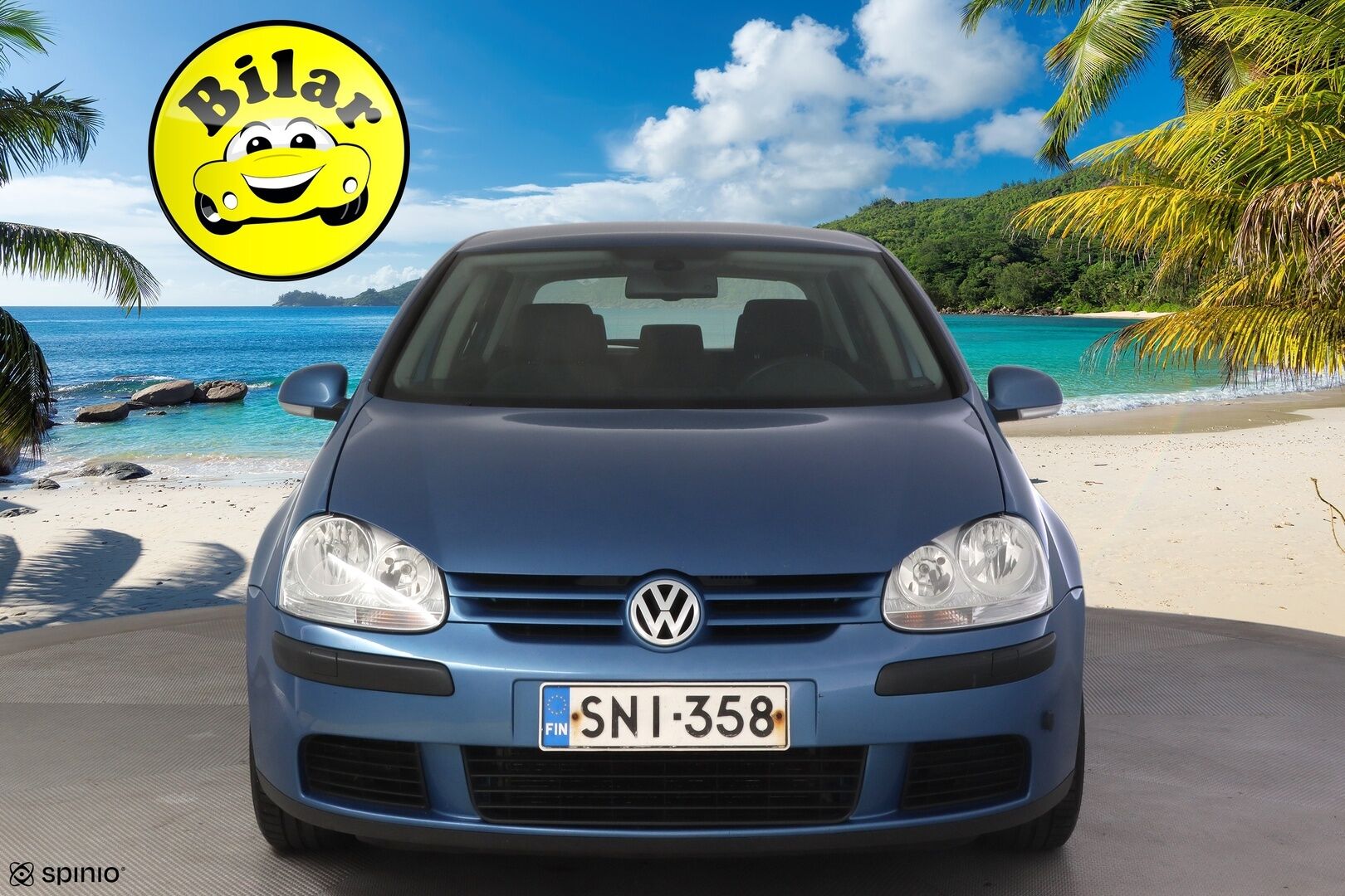 Volkswagen Golf 2005 4D GOLF HATCHBACK 1.6-1K/258 - | MYYDÄÄN HUUTOKAUPAT.COMISSA | Suomi-auto | Vakkari | 2x renkaat vanteilla |