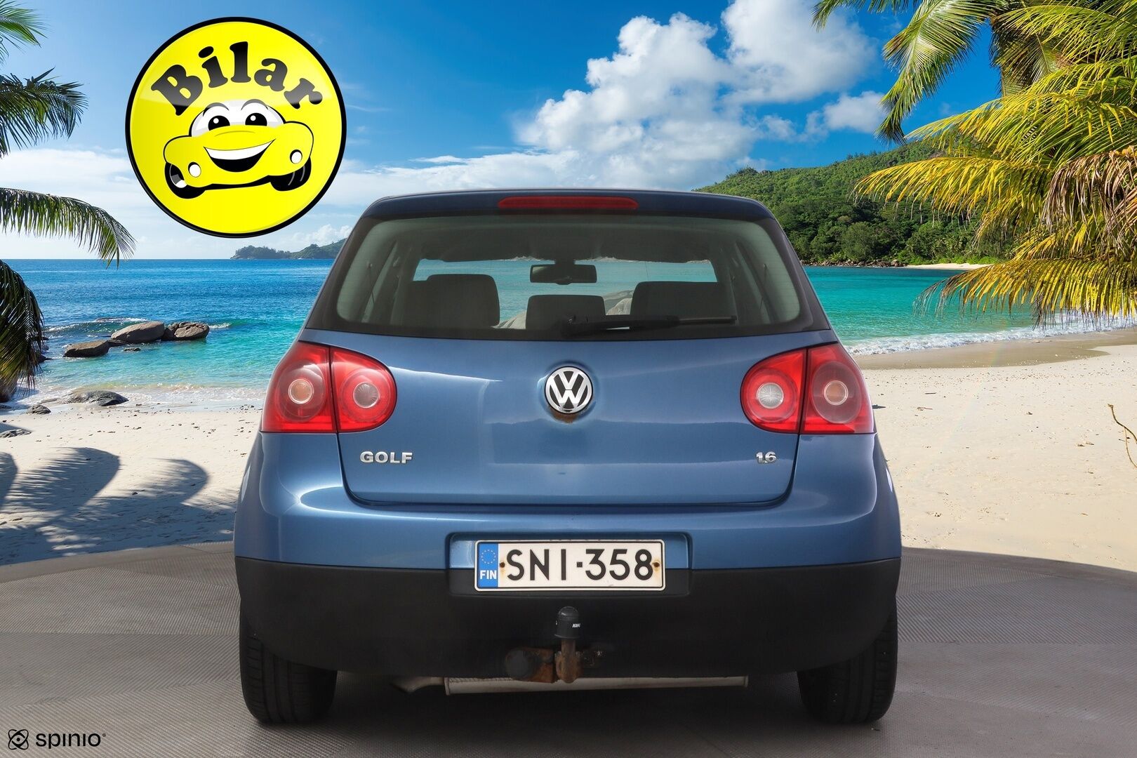 Volkswagen Golf 2005 4D GOLF HATCHBACK 1.6-1K/258 - | MYYDÄÄN HUUTOKAUPAT.COMISSA | Suomi-auto | Vakkari | 2x renkaat vanteilla |