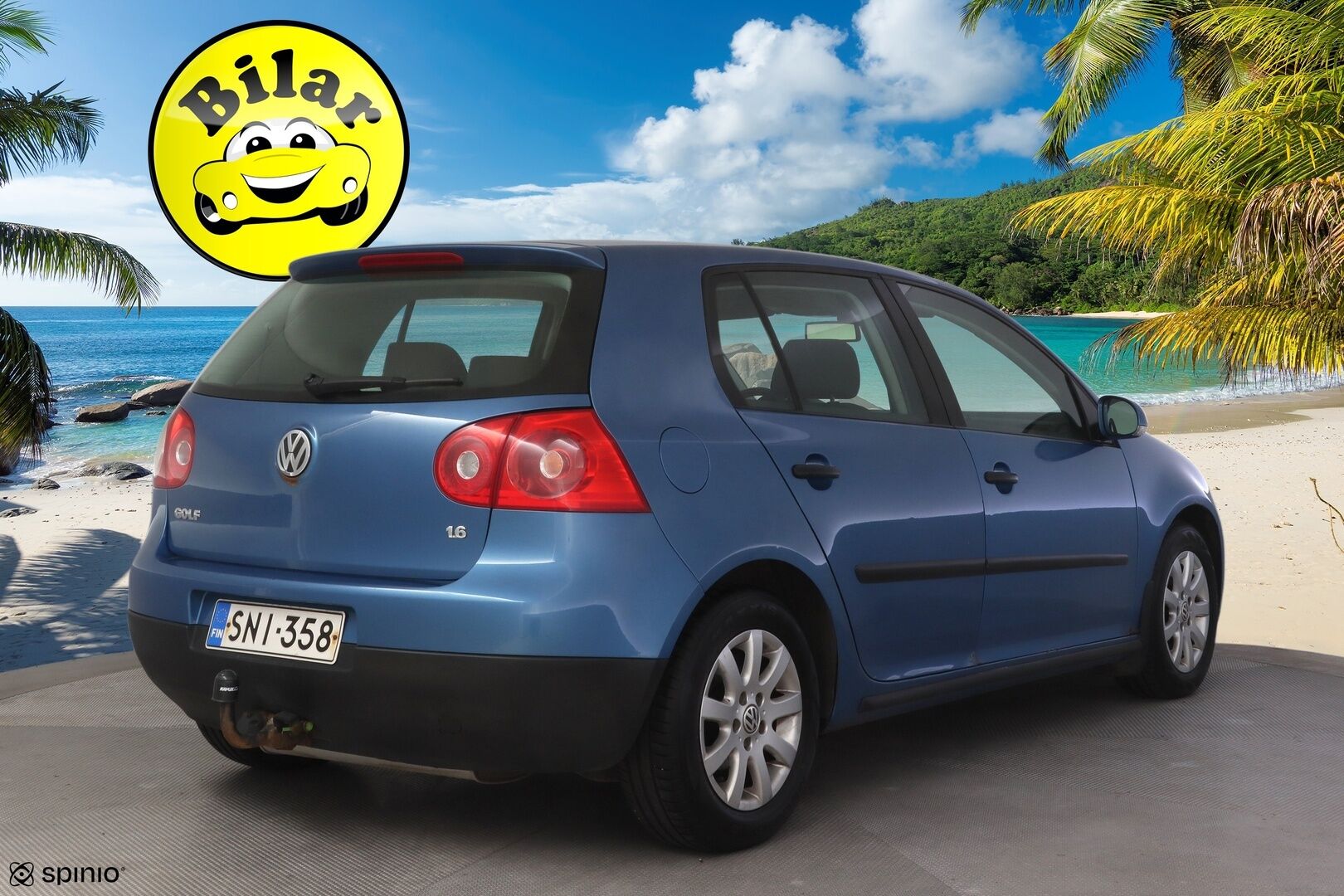 Volkswagen Golf 2005 4D GOLF HATCHBACK 1.6-1K/258 - | MYYDÄÄN HUUTOKAUPAT.COMISSA | Suomi-auto | Vakkari | 2x renkaat vanteilla |