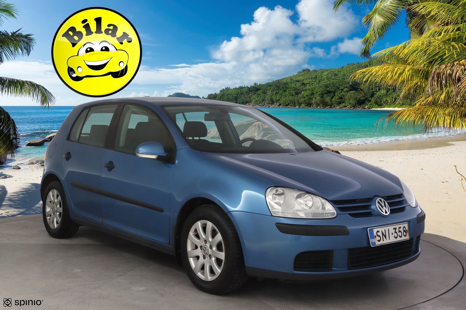 Volkswagen Golf 2005 4D GOLF HATCHBACK 1.6-1K/258 - | MYYDÄÄN HUUTOKAUPAT.COMISSA | Suomi-auto | Vakkari | 2x renkaat vanteilla |