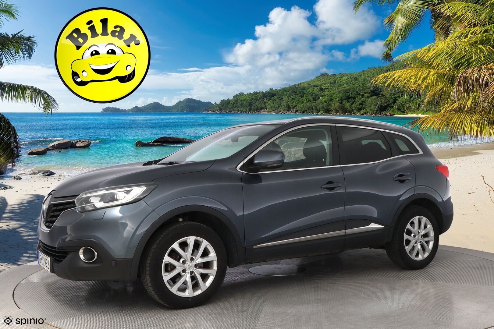 Renault Kadjar 2015 Energy TCe 130 Zen - Suomiauto | Vetokoukku | Lohko&Sisä | Vakkari | Puolinahkapenkit | Navi
