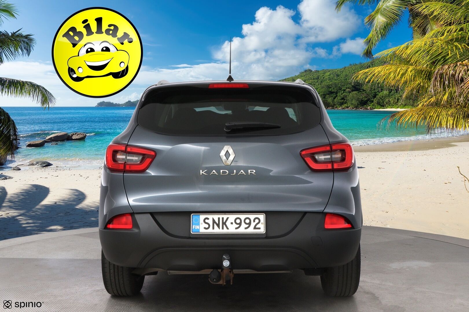 Renault Kadjar 2015 Energy TCe 130 Zen - Suomiauto | Vetokoukku | Lohko&Sisä | Vakkari | Puolinahkapenkit | Navi