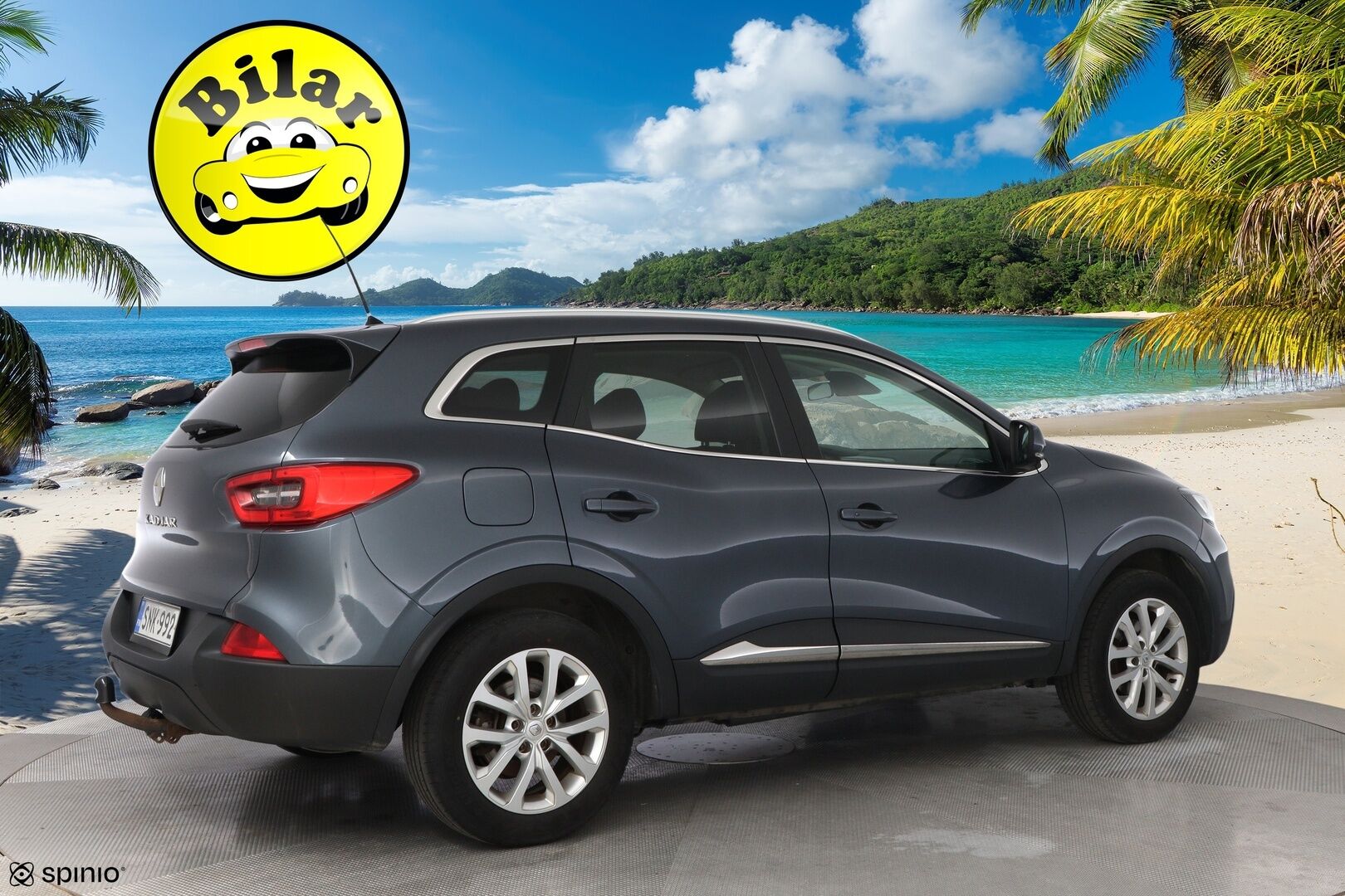 Renault Kadjar 2015 Energy TCe 130 Zen - Suomiauto | Vetokoukku | Lohko&Sisä | Vakkari | Puolinahkapenkit | Navi