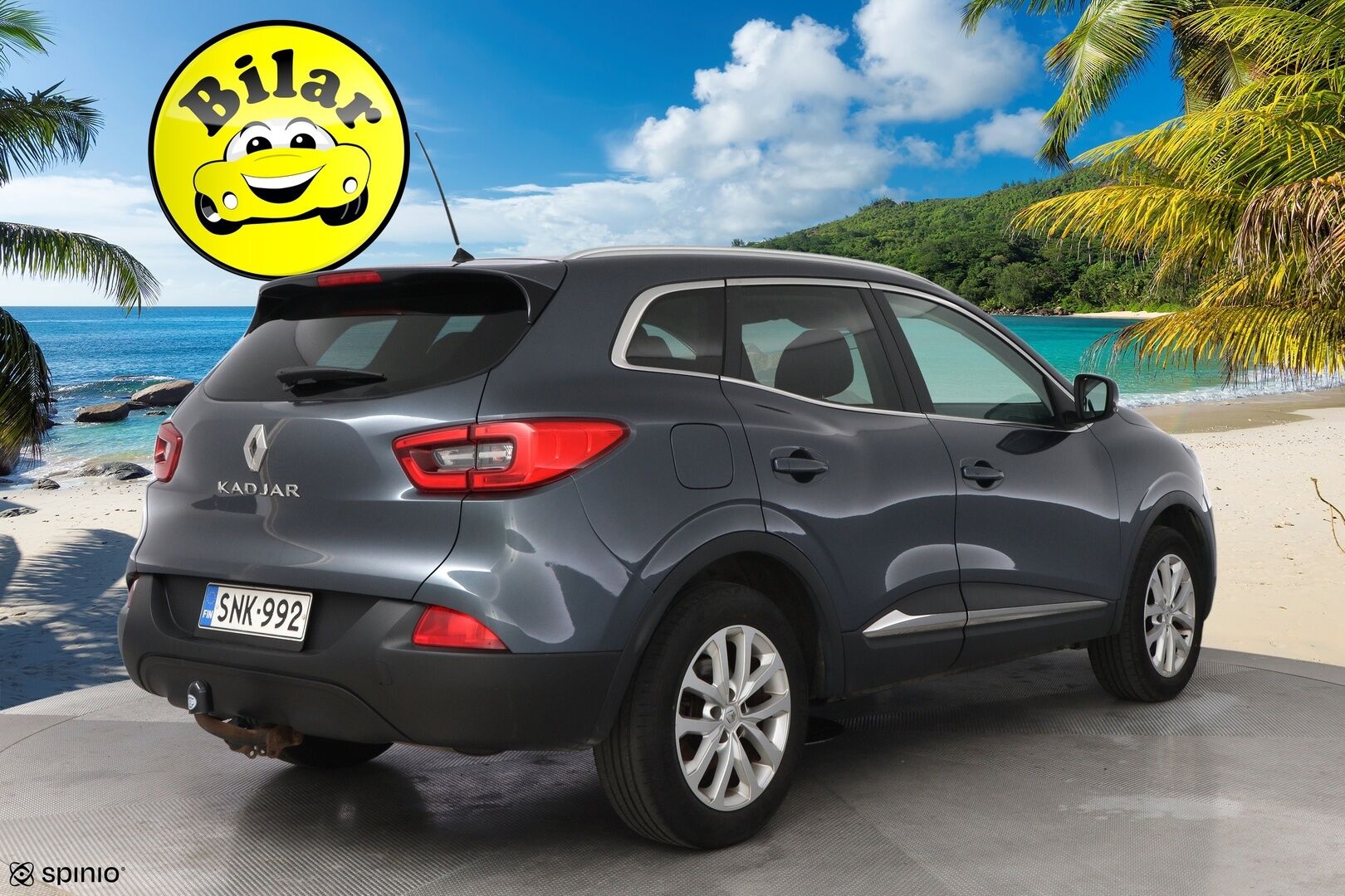 Renault Kadjar 2015 Energy TCe 130 Zen - Suomiauto | Vetokoukku | Lohko&Sisä | Vakkari | Puolinahkapenkit | Navi