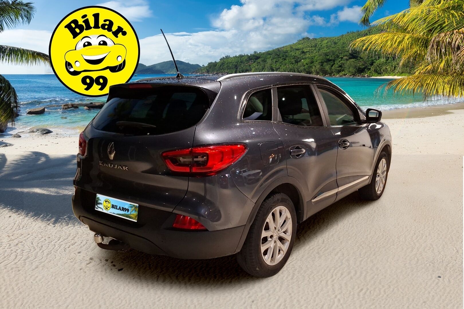 Renault Kadjar 2015 Energy TCe 130 Zen - Suomiauto | Vetokoukku | Lohko&Sisä | Vakkari | Puolinahkapenkit | Navi