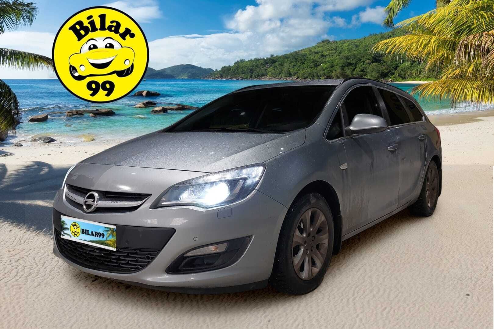 Opel Astra 2015 Sports Tourer Drive 1,4 Turbo ecoFLEX Start/Stop 103kW MT6 *Webasto / Peruutuskamera / Vakkari / Xenon / Navi / P-tutkat* - Suomiauto / Juuri saapunut Tampereelle! - HULLU BLACKWEEK KORKOTARJOUS 2,49%