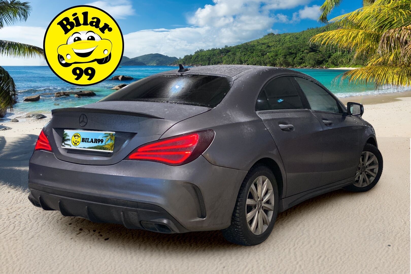 Mercedes-Benz CLA 2016 180 BE A Premium Business *AMG-Look / Lohkolämmitin / Peruutuskamera / Vakkari / Puolinahat / Xenon* - Upeat 19-tuuman kesävanteet / Kahdet huippukuntoiset renkaat / Särmä huoltokirja - HULLU BLACKWEEK KORKOTARJOUS 2,49%