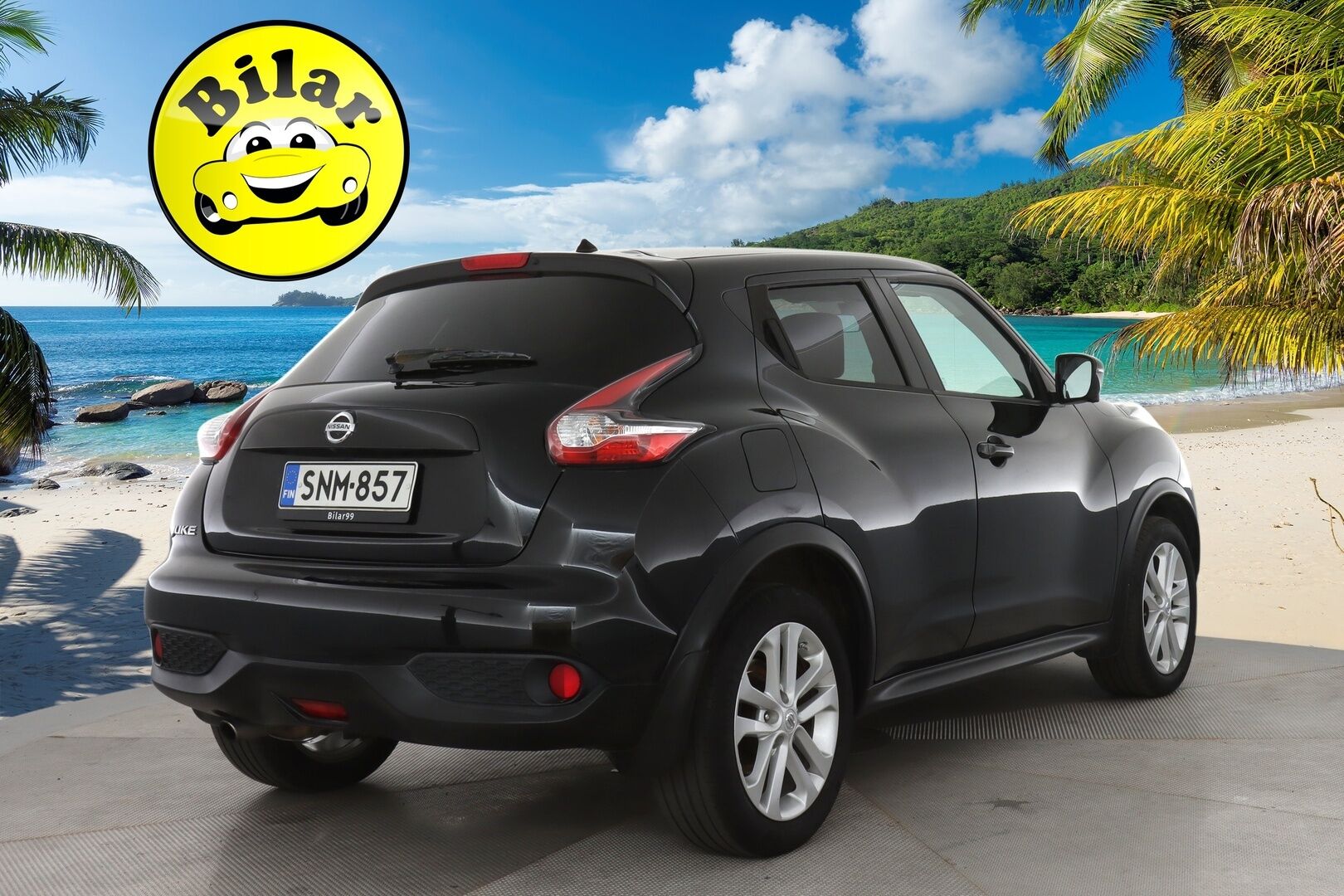 Nissan Juke 2015 DIG-T 115 Acenta 2WD 6M/T Tech Pack E6 - | Juuri Katsastettu! | Ketju vaihdettu 2025 | 360 | 2x renkaat aluvanteilla | Suomi-Auto | Lohko. sisäpistokkeella | 