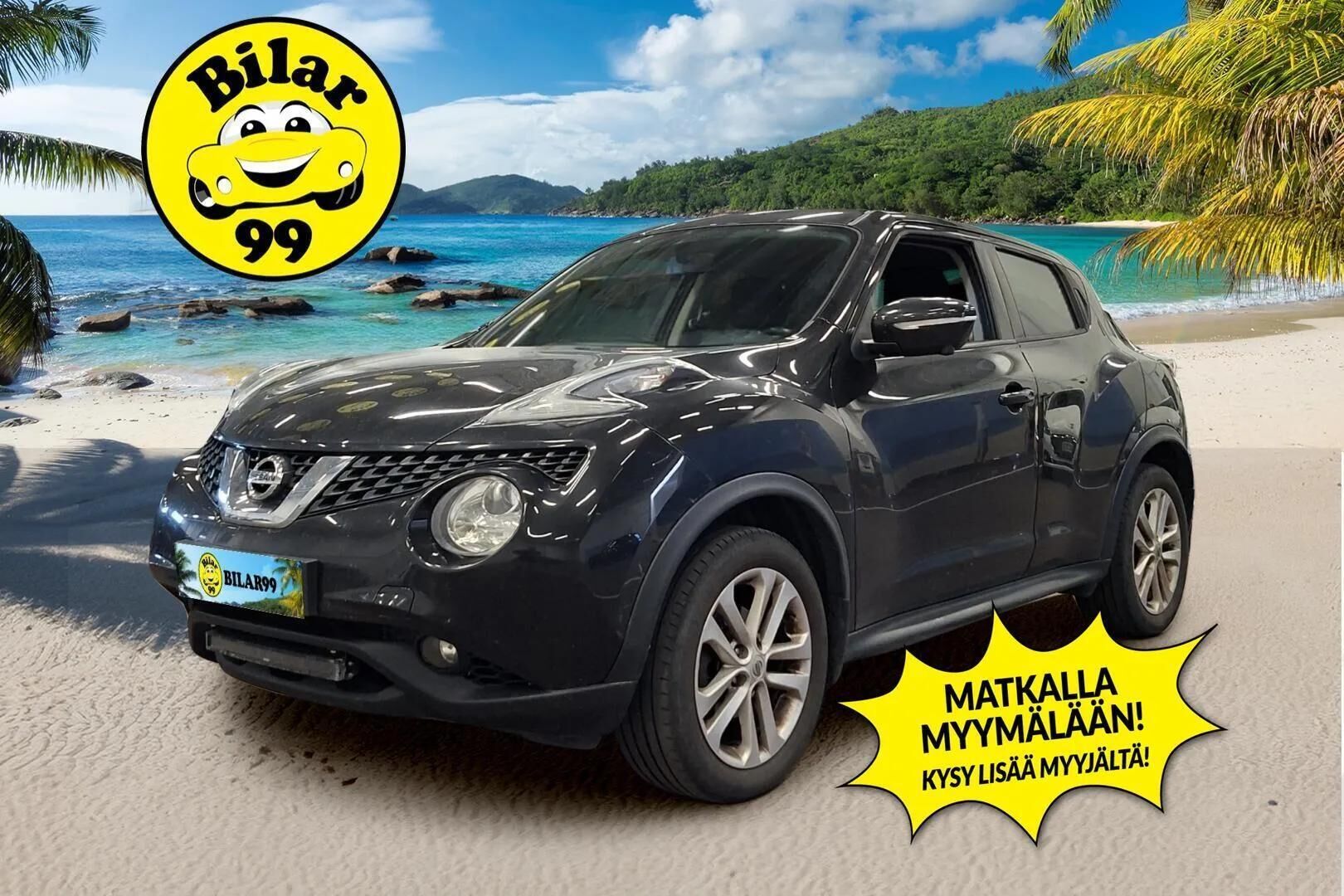 Nissan Juke 2015 DIG-T 115 Acenta 2WD 6M/T Tech Pack E6 - | Ketju vaihdettu 2025 | 360 - Kamera | Kahdet renkaat aluvanteilla | Suomi-Auto | Lohkolämmitin sisäpistokkeella | 