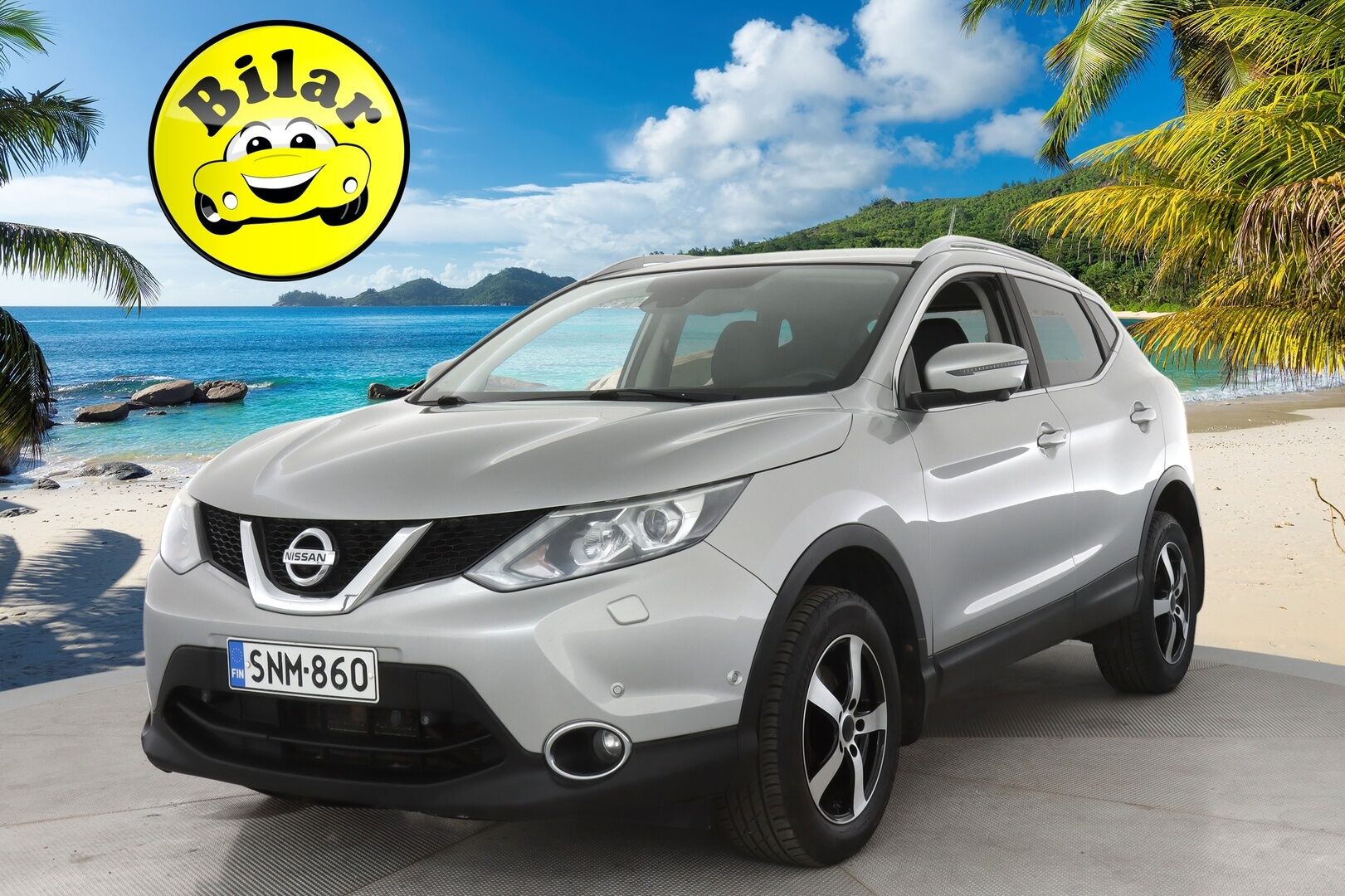 Nissan Qashqai 2015 DIG-T 115 Business 360 2WD Xtronic E6 Leather - Vakkari | 360-Peruutuskamera | Lane Assist | BLIS | Lohko+Sisälämmitin | Sähkösäätöinen kuskin penkki | 2x Renkaat aluvanteilla | 