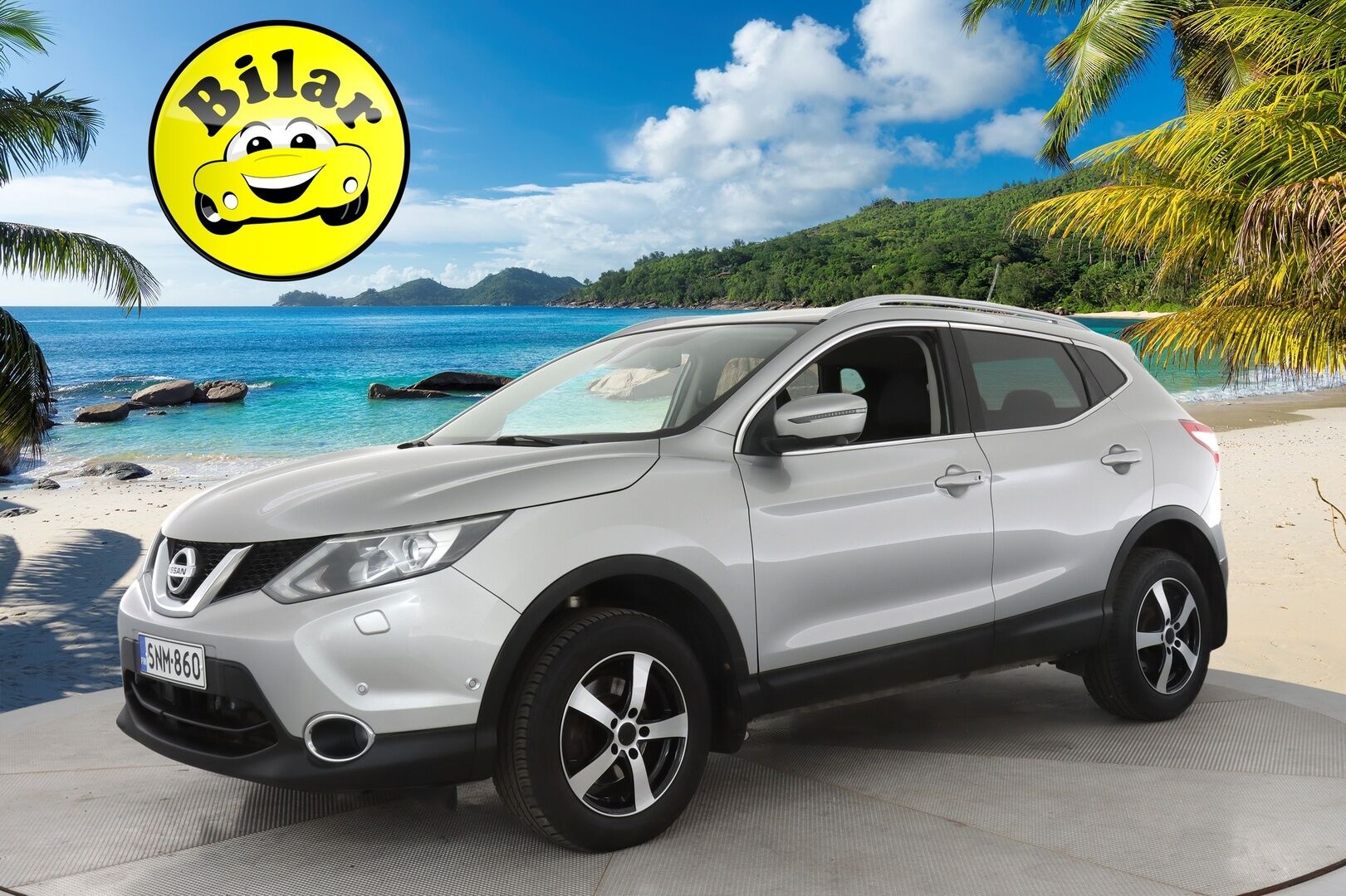 Nissan Qashqai 2015 DIG-T 115 Business 360 2WD Xtronic E6 Leather - Vakkari | 360-Peruutuskamera | Lane Assist | BLIS | Lohko+Sisälämmitin | Sähkösäätöinen kuskin penkki | 2x Renkaat aluvanteilla | 