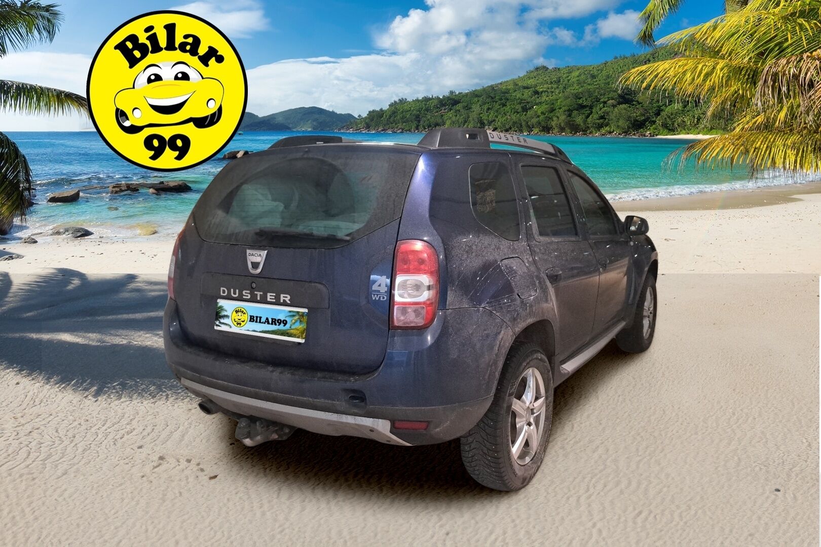 Dacia Duster 2016 TCe 125 S&S 4x4 Laureate * Navi / Vakkari / Koukku / Bluetooth / Sähkölasit * - * Suomi-auto / 2x renkaat / Hyvä huoltohistoria / Hyvillä Varusteilla! *