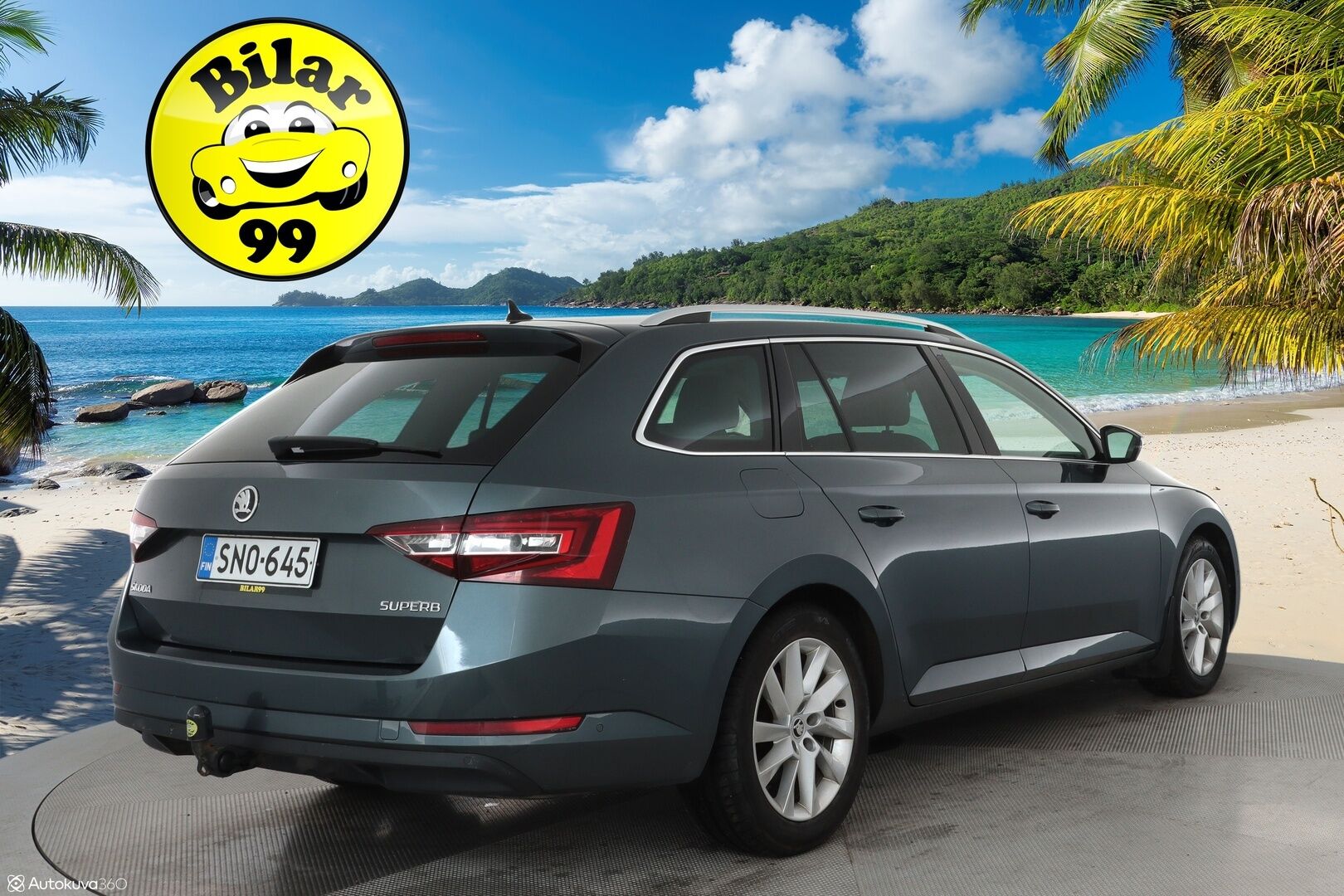 Skoda Superb 2016 Combi 2,0 TDI 190 Style DSG **Adapt. vakkari / Webasto / Xenon / Smartlink / Koukku / Muistipenkki**