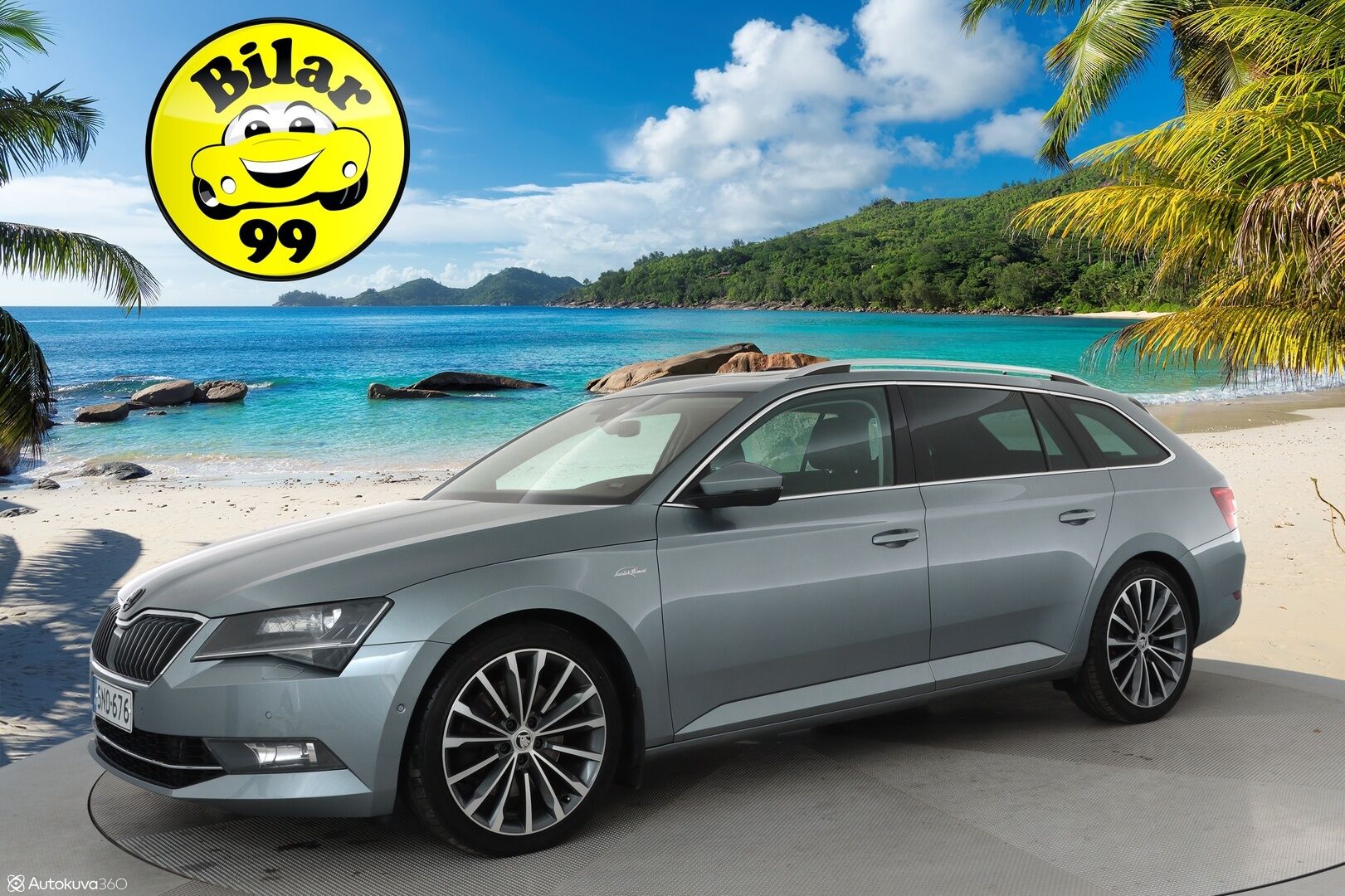 Skoda Superb 2016 Combi 2,0 TSI 280 4x4 L&K DSG Autom. **Panorama / Webasto / Koukku / Canton / Adapt. vakkari / Muistipenkki / P.kamera** - Suomi-auto / Apple&Android / Navi / Kaistavahti / Sähköluukku