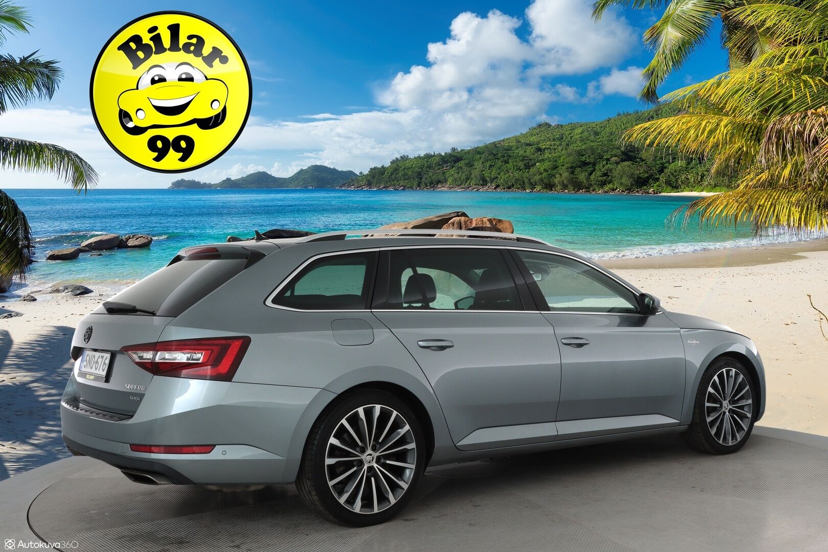 Skoda Superb 2016 Combi 2,0 TSI 280 4x4 L&K DSG Autom. **Panorama / Webasto / Koukku / Canton / Adapt. vakkari / Muistipenkki / P.kamera** - Suomi-auto / Apple&Android / Navi / Kaistavahti / Sähköluukku