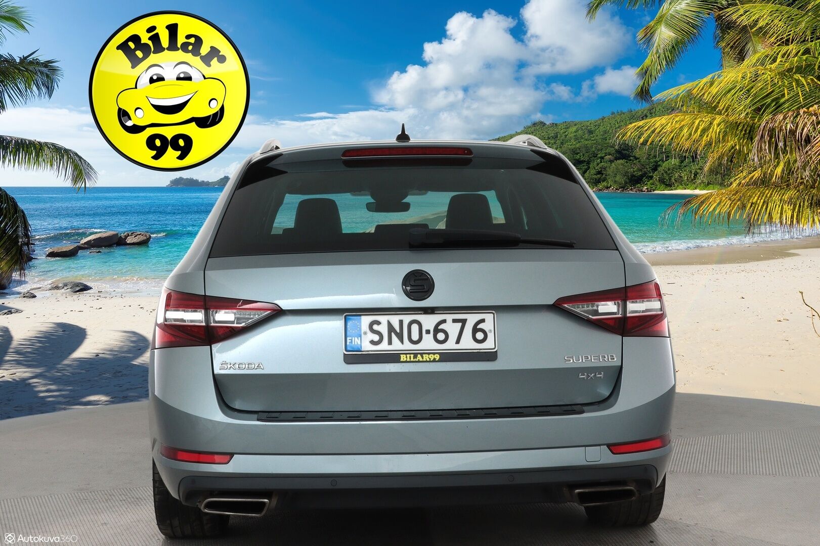 Skoda Superb 2016 Combi 2,0 TSI 280 4x4 L&K DSG Autom. **Panorama / Webasto / Koukku / Canton / Adapt. vakkari / Muistipenkki / P.kamera** - Suomi-auto / Apple&Android / Navi / Kaistavahti / Sähköluukku