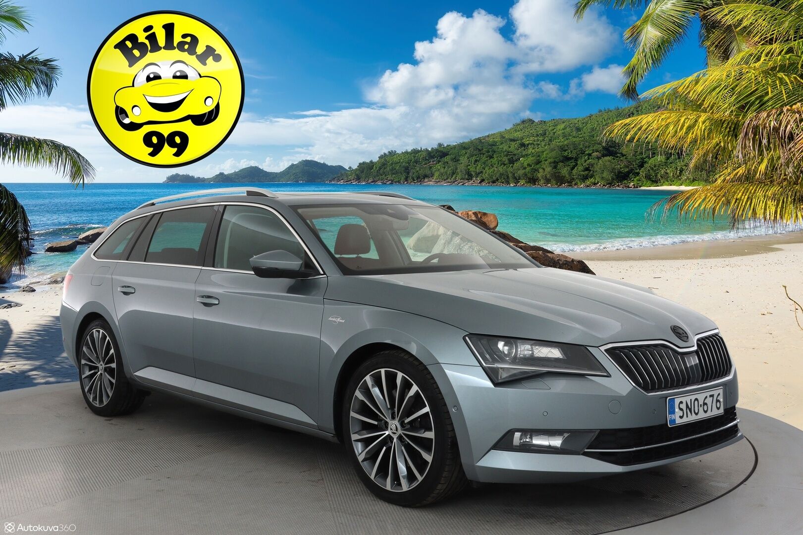 Skoda Superb 2016 Combi 2,0 TSI 280 4x4 L&K DSG Autom. **Panorama / Webasto / Koukku / Canton / Adapt. vakkari / Muistipenkki / P.kamera** - Suomi-auto / Apple&Android / Navi / Kaistavahti / Sähköluukku