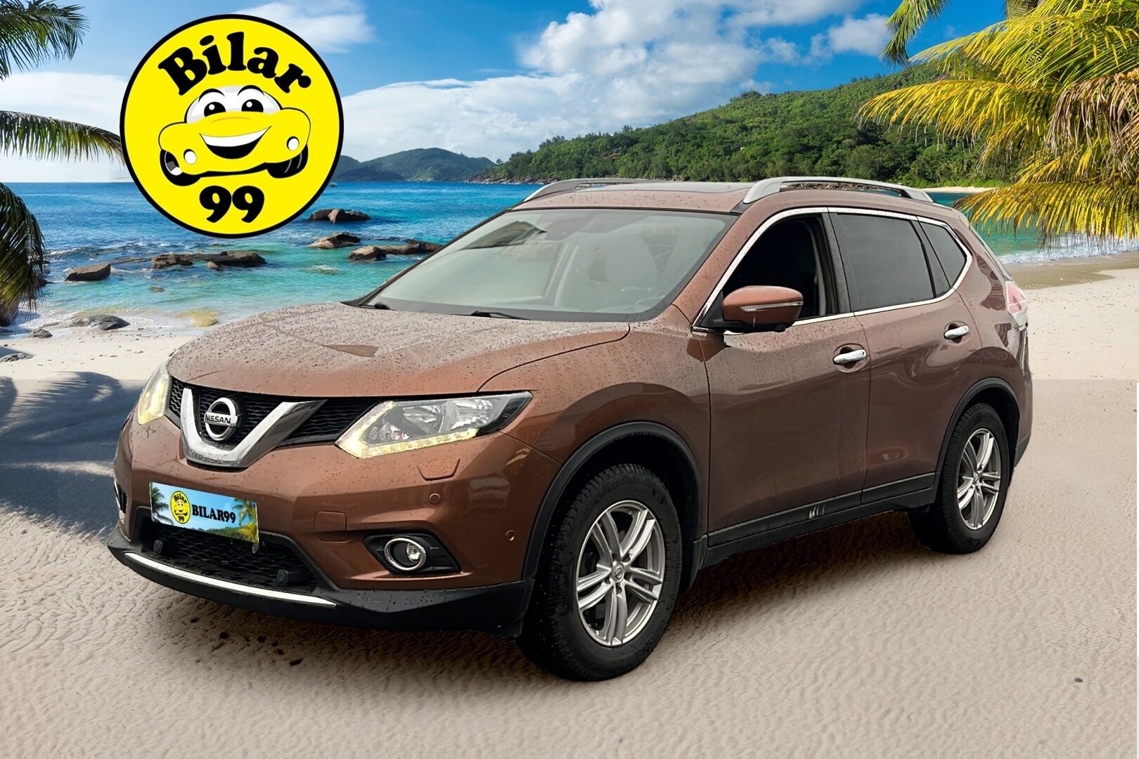 Nissan X-Trail 2016 DIG-T 163 Business 360 2WD 6 MT 7 Seats E6 * 7-Paikkainen / Panoraama / 360-Kamera / BLIS / Navi / Lohko & Sisäpistoke - Suomiauto / Vähän ajettu / 2x Hyvät merkkirenkaat! - Osta nyt, maksa vasta ensi vuonna