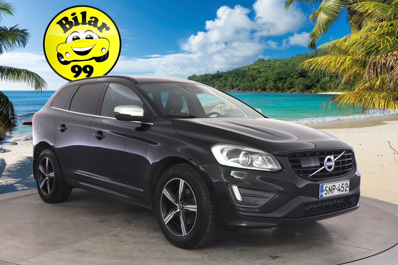 Volvo XC60 2016 D5 AWD R-Design Edition aut *Adapt. Vakkari / BLIS / Koukku / Webasto / Lämm. Tuulilasi & Ratti* - *Suomi-Auto / 2xrenkaat ja avaimet*