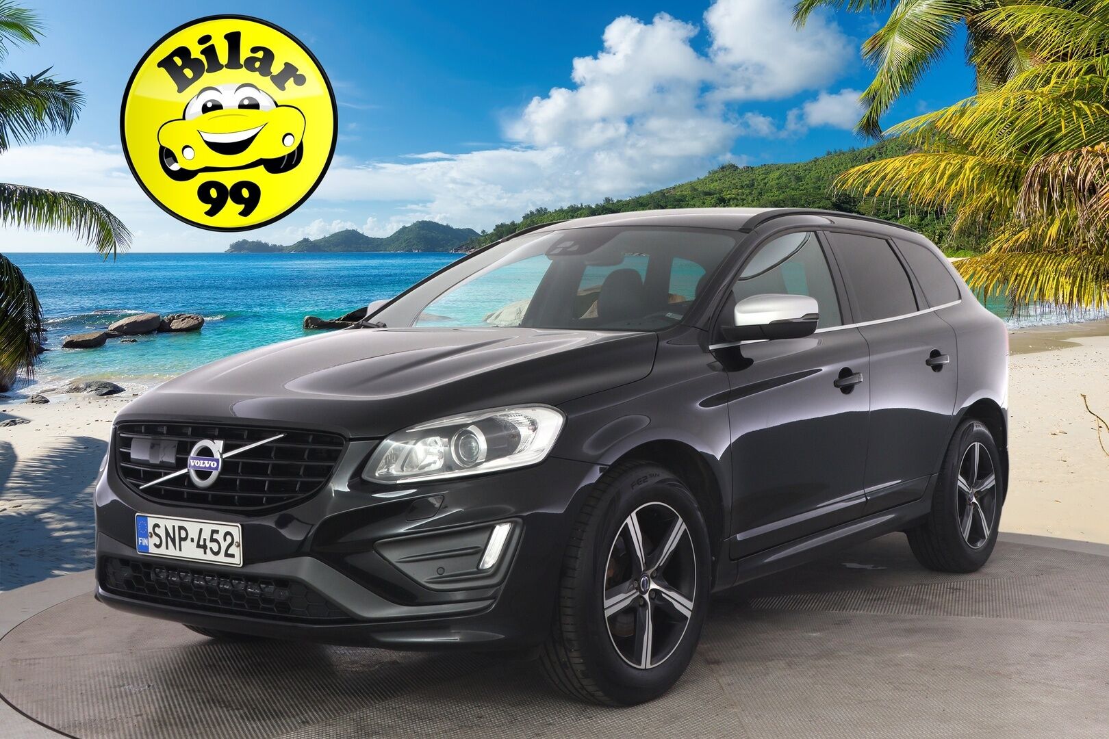 Volvo XC60 2016 D5 AWD R-Design Edition aut *Adapt. Vakkari / BLIS / Koukku / Webasto / Lämm. Tuulilasi & Ratti* - *Suomi-Auto / 2xrenkaat ja avaimet*