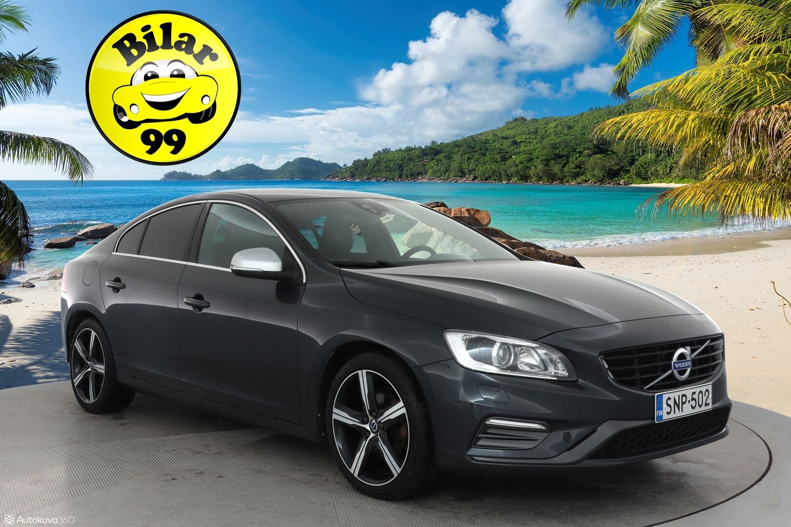 Volvo S60 2017 D3 Business R-Design Edition aut **Suomi-auto / Pa-lämmitin / Vakkari / Xenon / Bluetooth / P.tutkat**