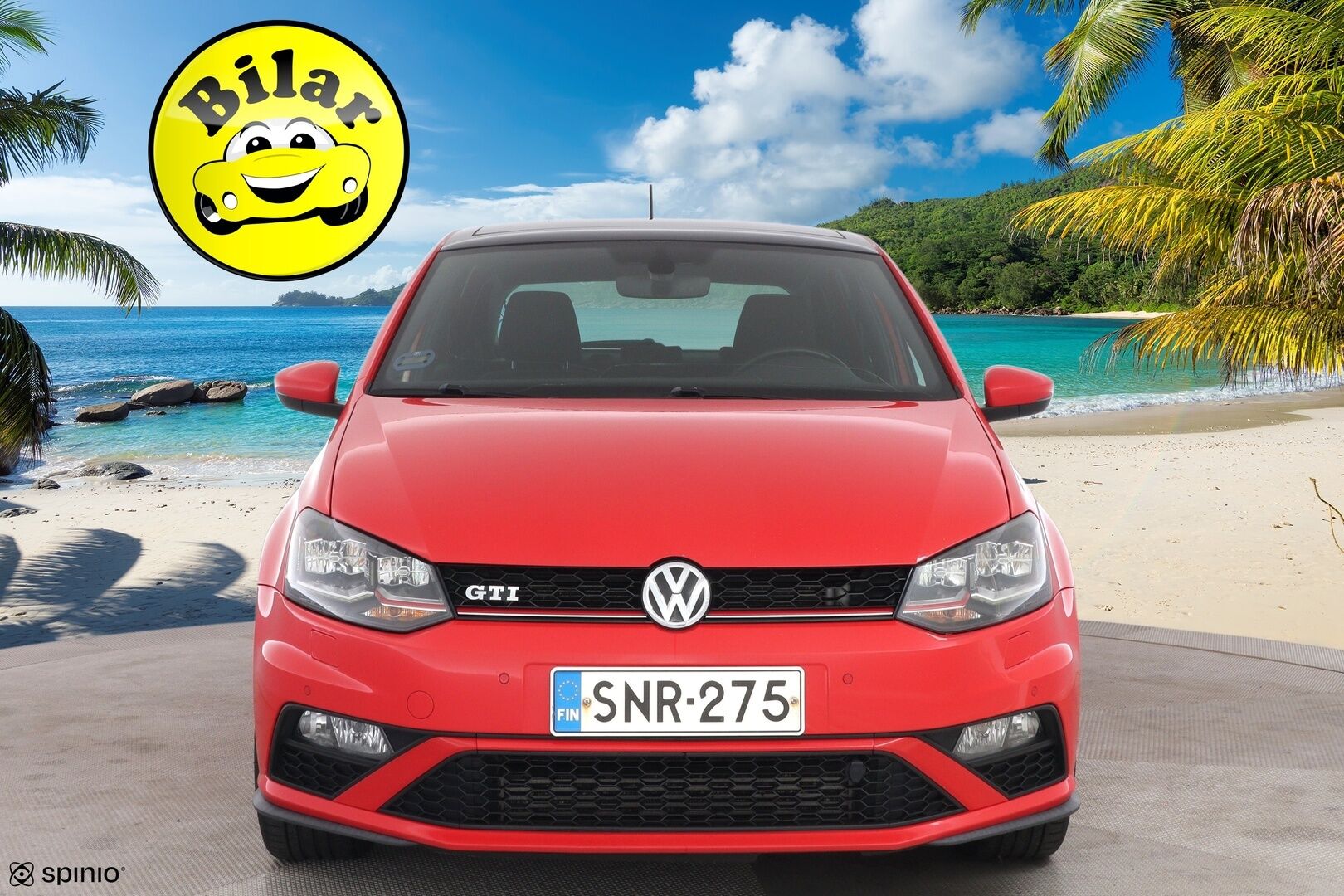 Volkswagen Polo 2016 GTI 1,8 TSI 141 kW (192 hv) DSG-automaatti - | Suomi-auto | Kattoluukku | Lohko | Kahdet renkaat |