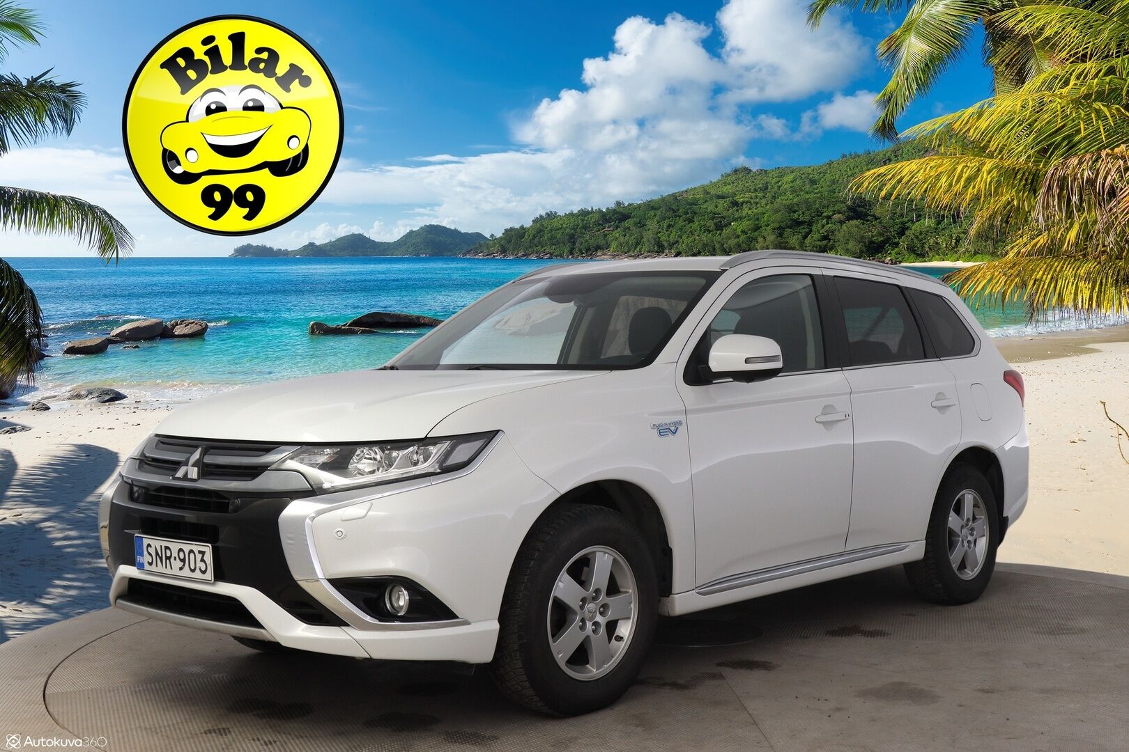 Mitsubishi OUTLANDER PHEV 2016 Instyle Navi 4WD 5P - ACC / 360° / Koukku / S-Luukku / KeyLessGo / Rockford / Nahat / Ratinlämmitin / Navi / Merkkihuollettu!