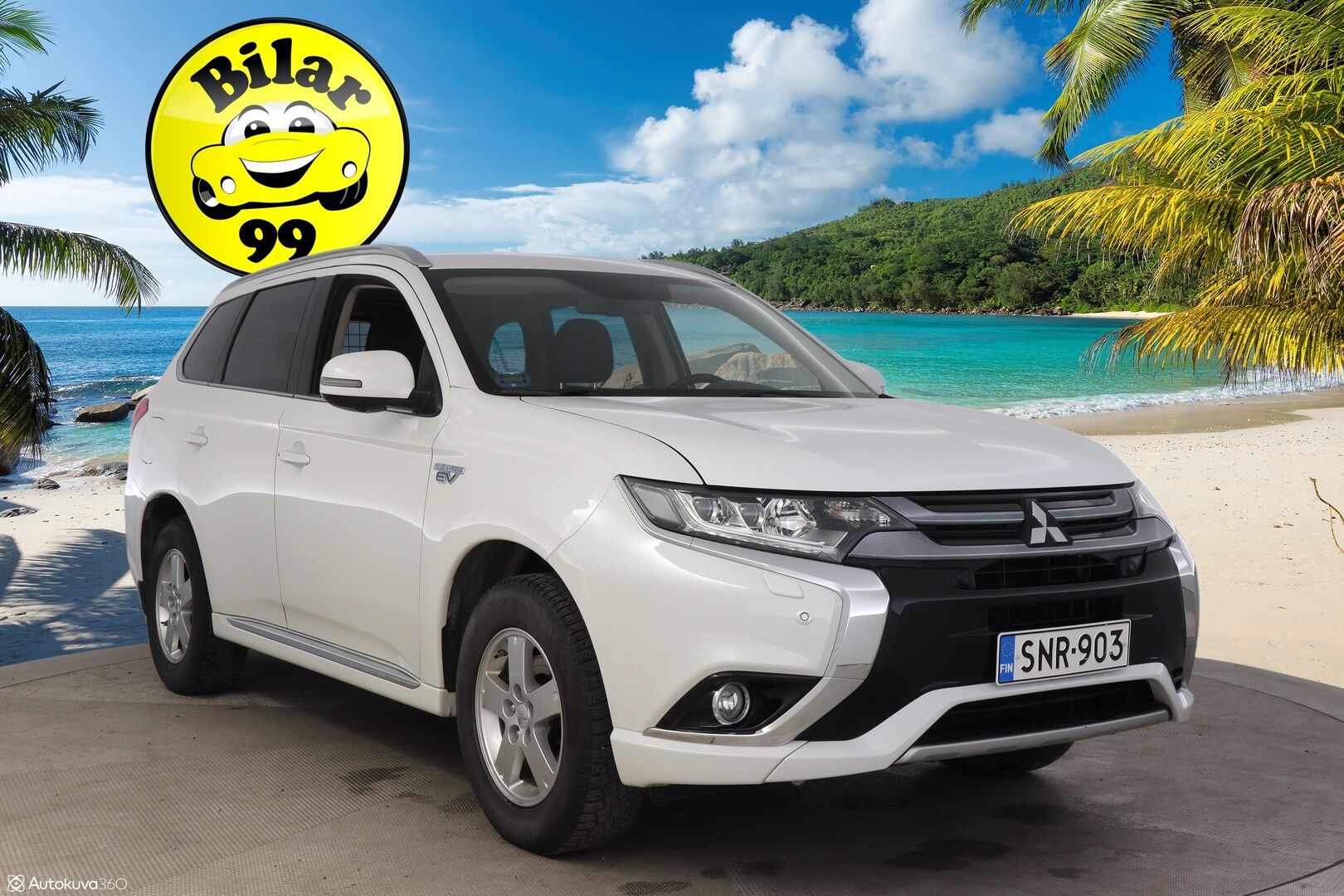Mitsubishi OUTLANDER PHEV 2016 Instyle Navi 4WD 5P - ACC / 360° / Koukku / S-Luukku / KeyLessGo / Rockford / Nahat / Ratinlämmitin / Navi / Merkkihuollettu!
