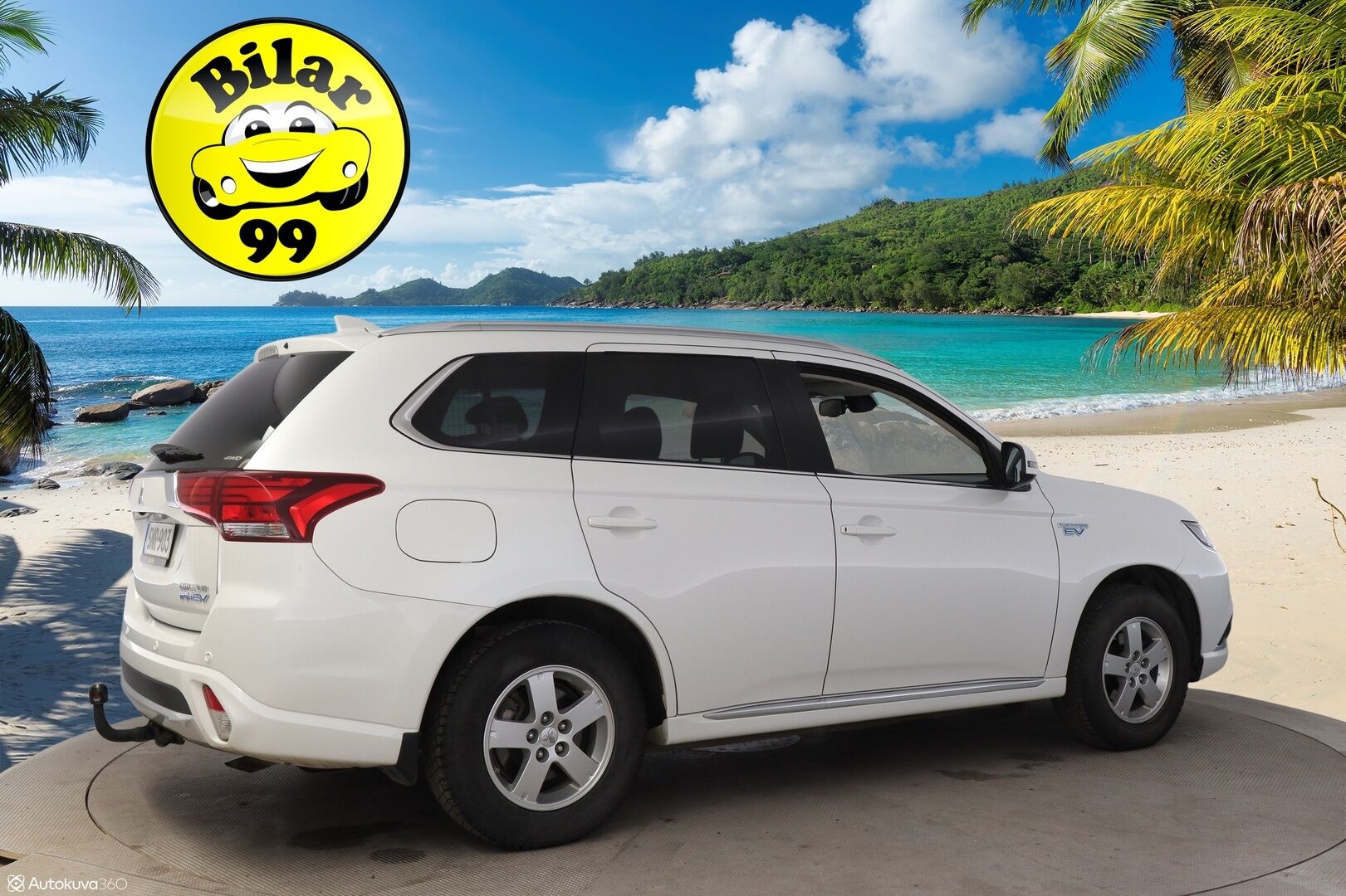 Mitsubishi OUTLANDER PHEV 2016 Instyle Navi 4WD 5P - ACC / 360° / Koukku / S-Luukku / KeyLessGo / Rockford / Nahat / Ratinlämmitin / Navi / Merkkihuollettu!