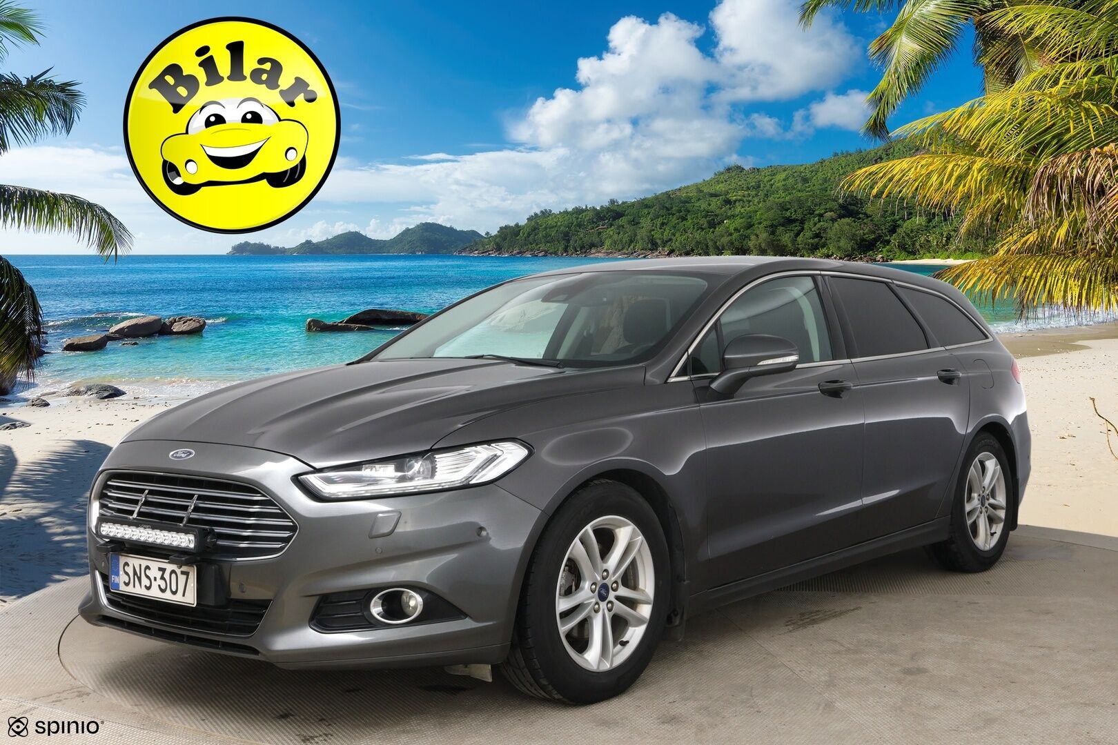 Ford Mondeo 2016 2,0 TDCi 150hv PowerShift Titanium Wagon - Webasto | Koukku | P-tutkat | Navi | Isommalla keskinäytöllä 