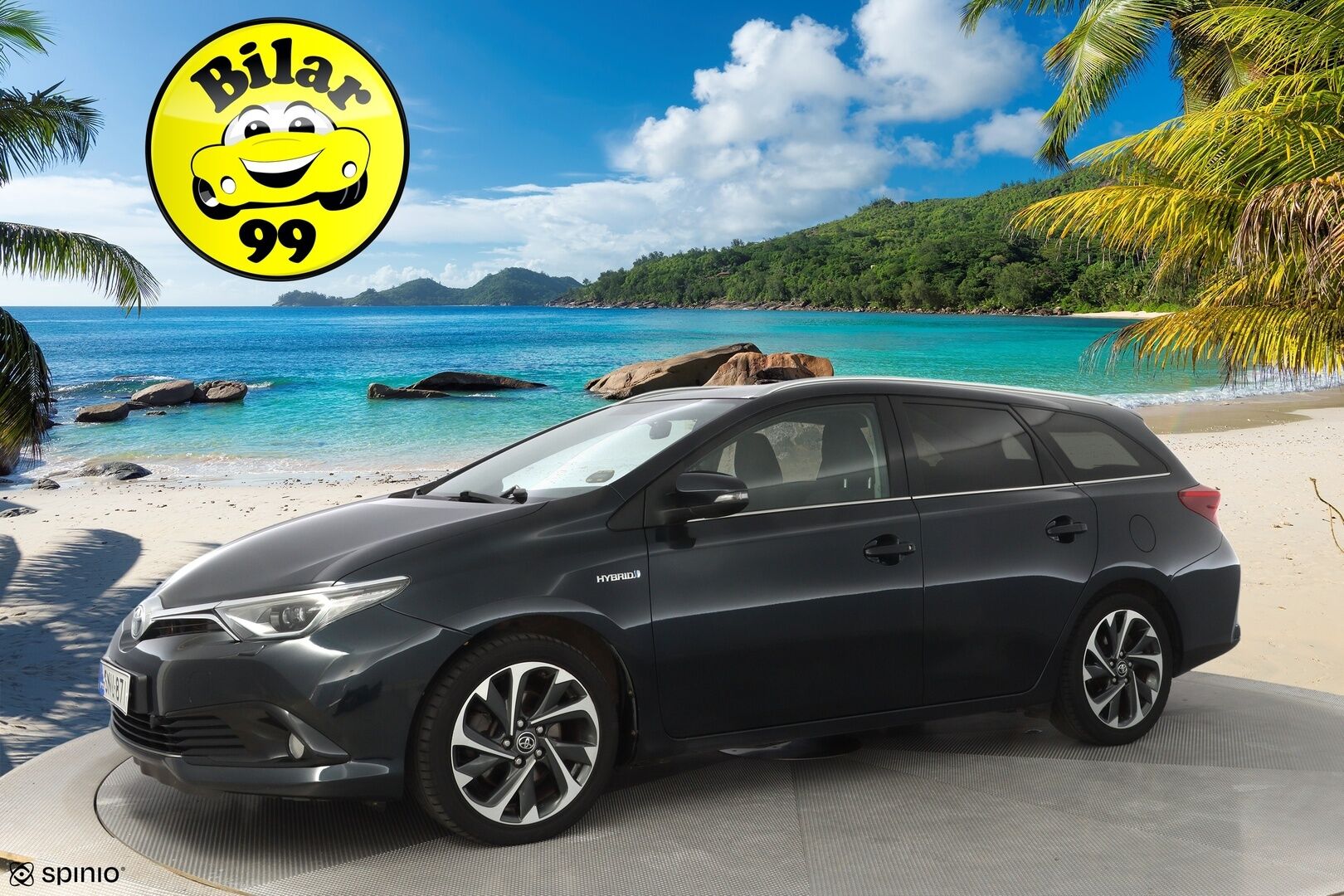 Toyota Auris 2016 Touring Sports 1,8 Hybrid Style * Lohko&Sisä / Vakkari / P.Kamera / Lasikatto / Keyless * - Suomi-auto / Juuri katsastettu / Facelift / Kahdet Toyotan vanteet